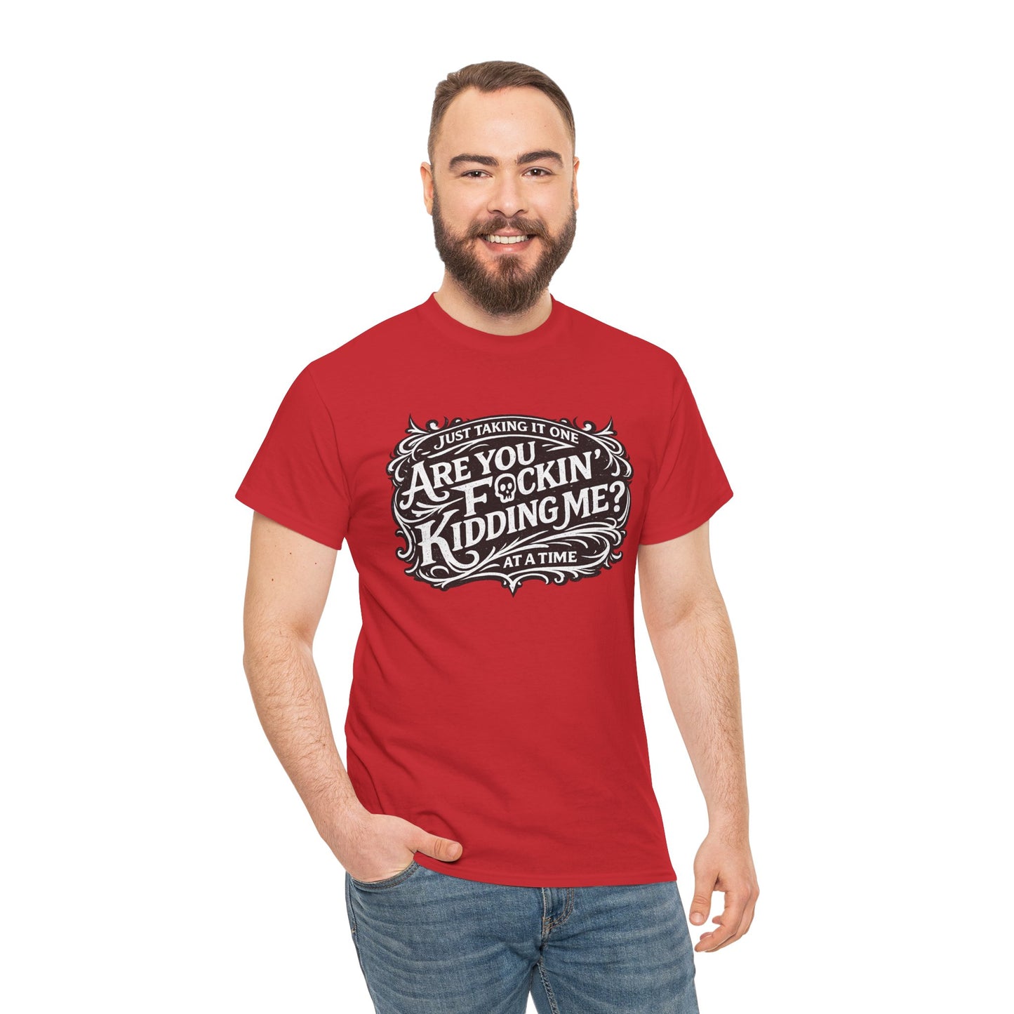 Just Taking It One “Are You F*ing Kidding Me” at a Time – Funny Sarcastic T-Shirt**