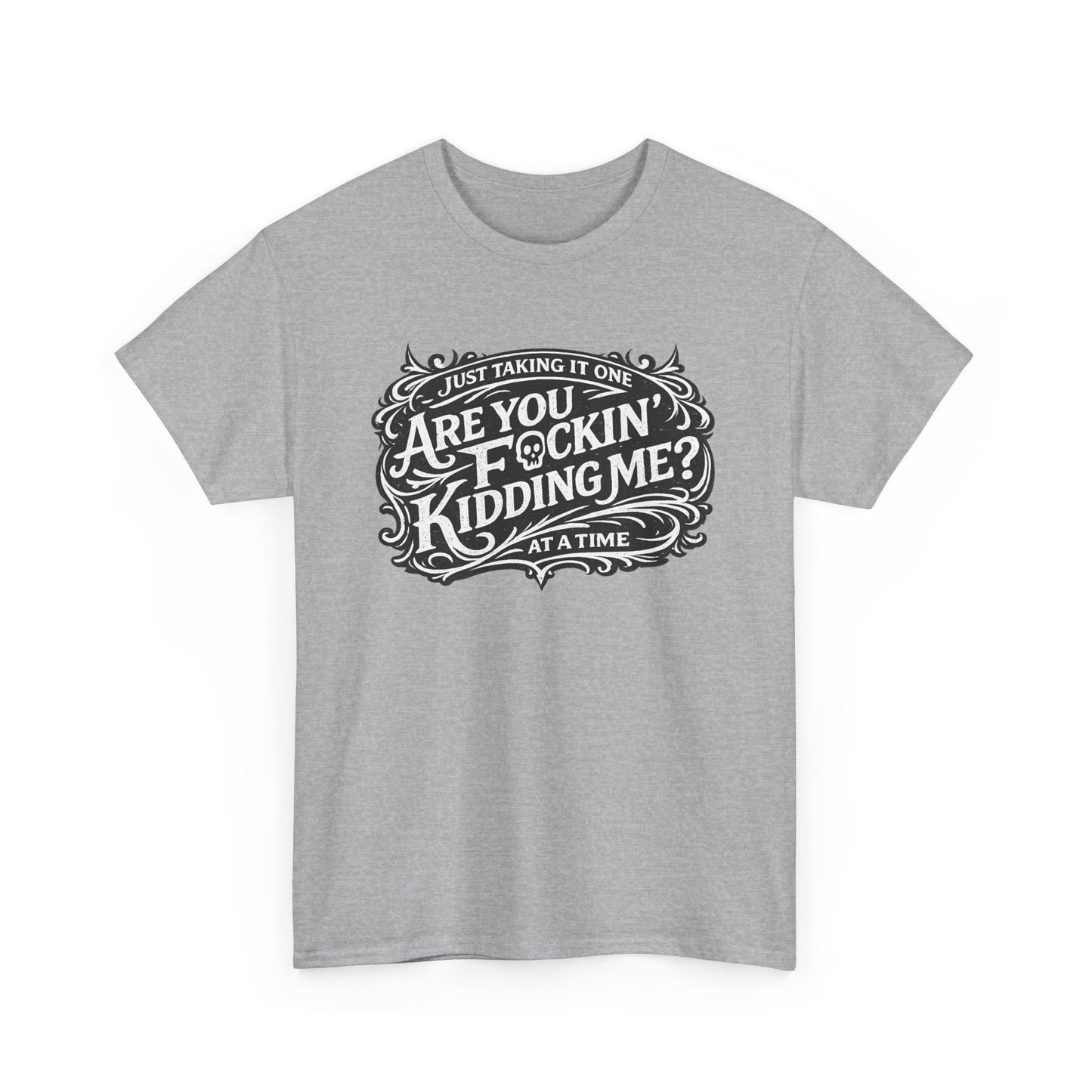 Just Taking It One “Are You F*ing Kidding Me” at a Time – Funny Sarcastic T-Shirt**