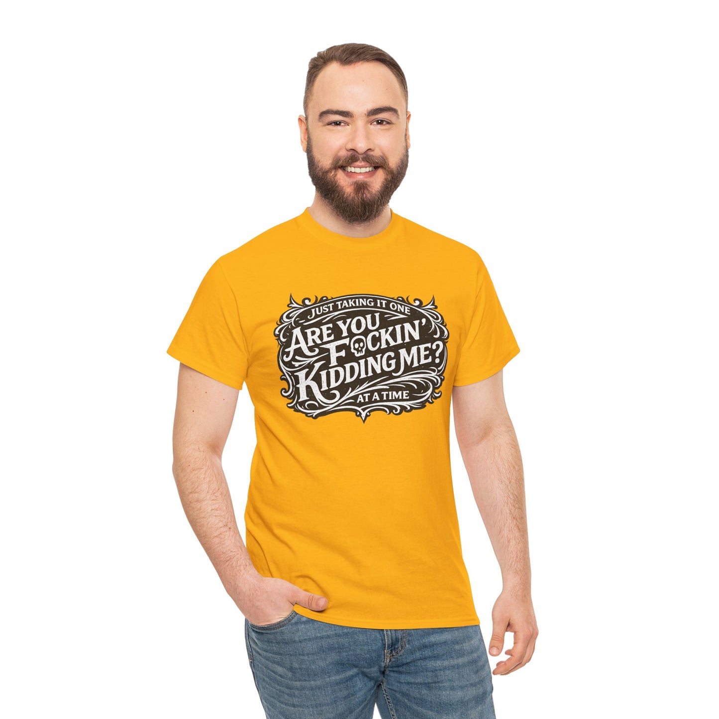 Just Taking It One “Are You F*ing Kidding Me” at a Time – Funny Sarcastic T-Shirt**