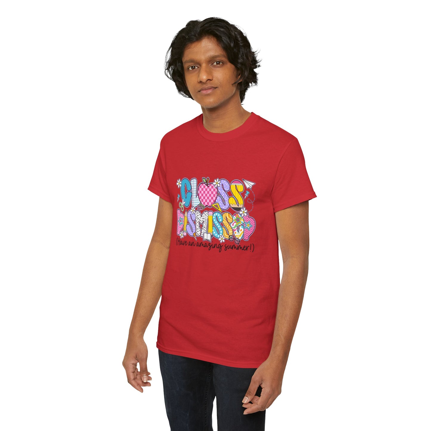 Gildan Garment-Dyed Summer Vibes Unisex Heavy Cotton Tee - "Class Dismissed!" Asst. Colors & Sizes