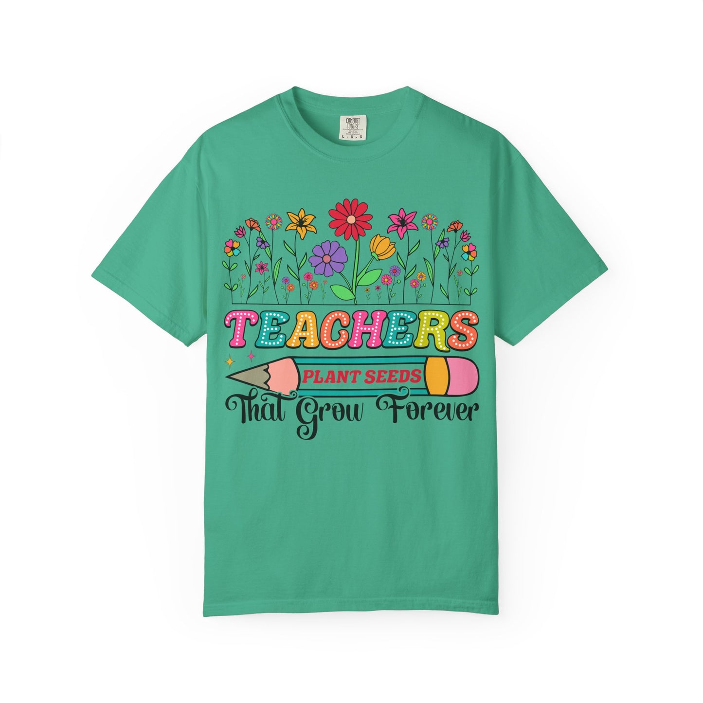 Teacher's Week!! Show your appreciation with This Unisex Garment-Dyed T-shirt in Asst. Colors & Sizes