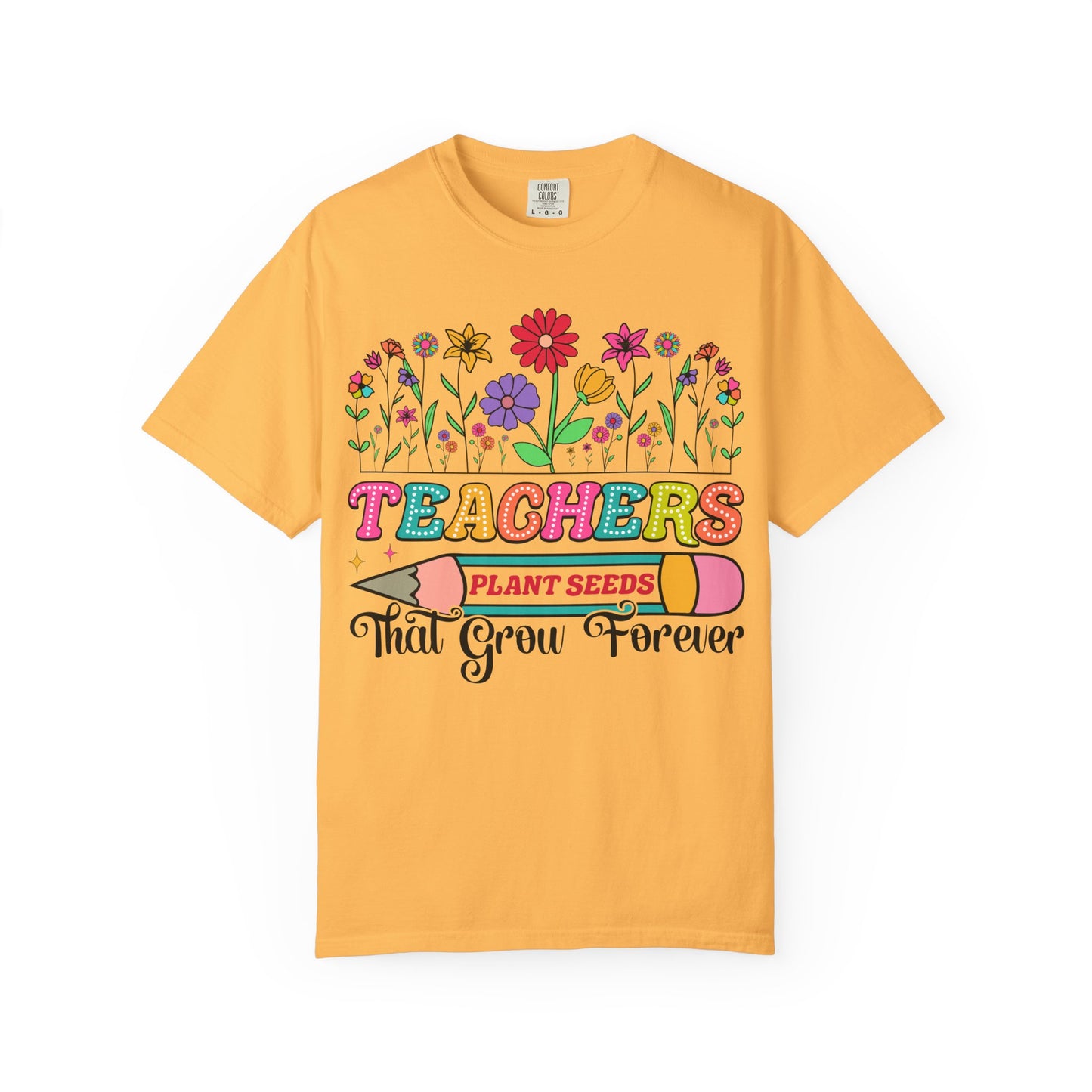 Teacher's Week!! Show your appreciation with This Unisex Garment-Dyed T-shirt in Asst. Colors & Sizes