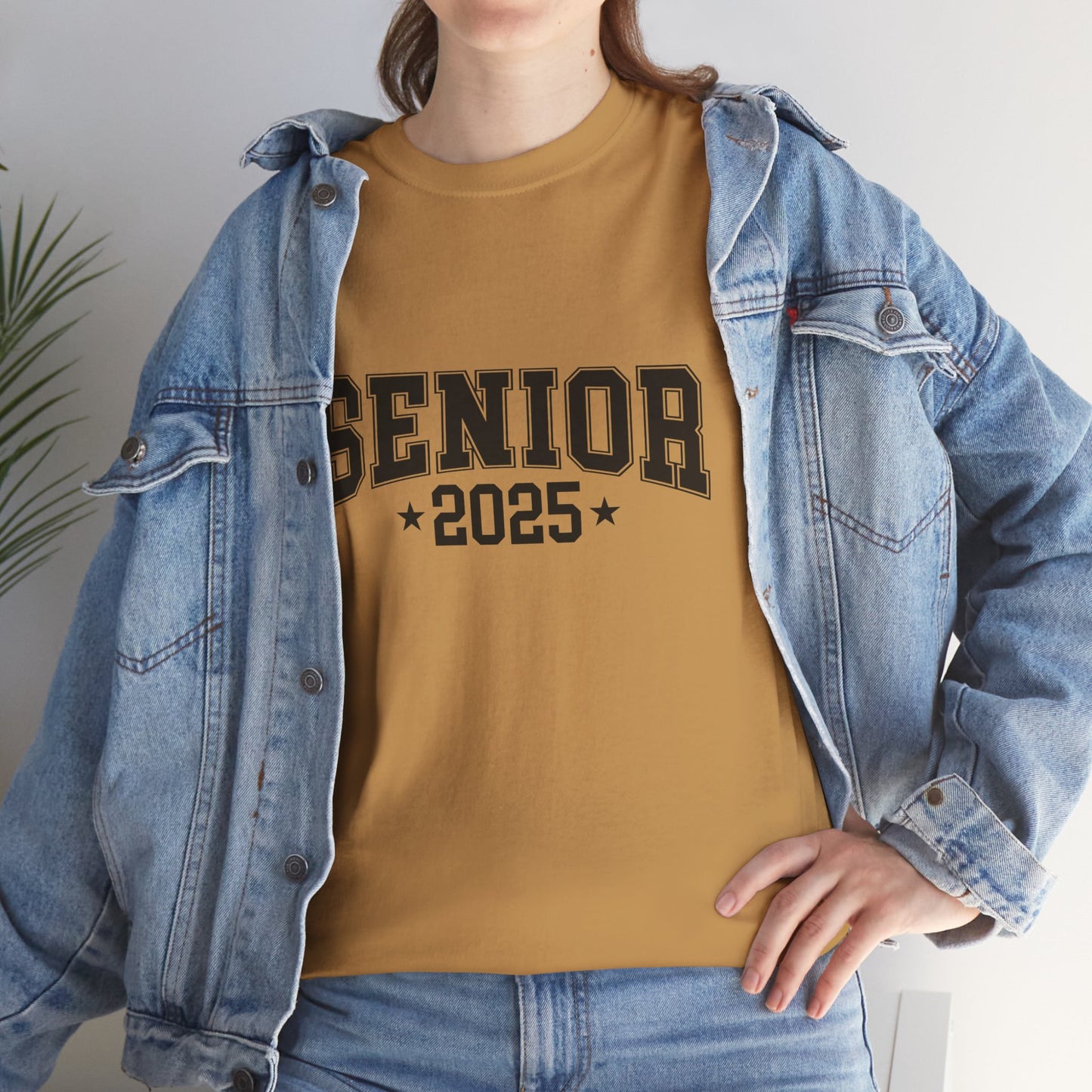 Gildan "2025 Senior" Unisex Heavy Cotton Tee - Celebrate Graduation in Style Asst. COlors & Sizes