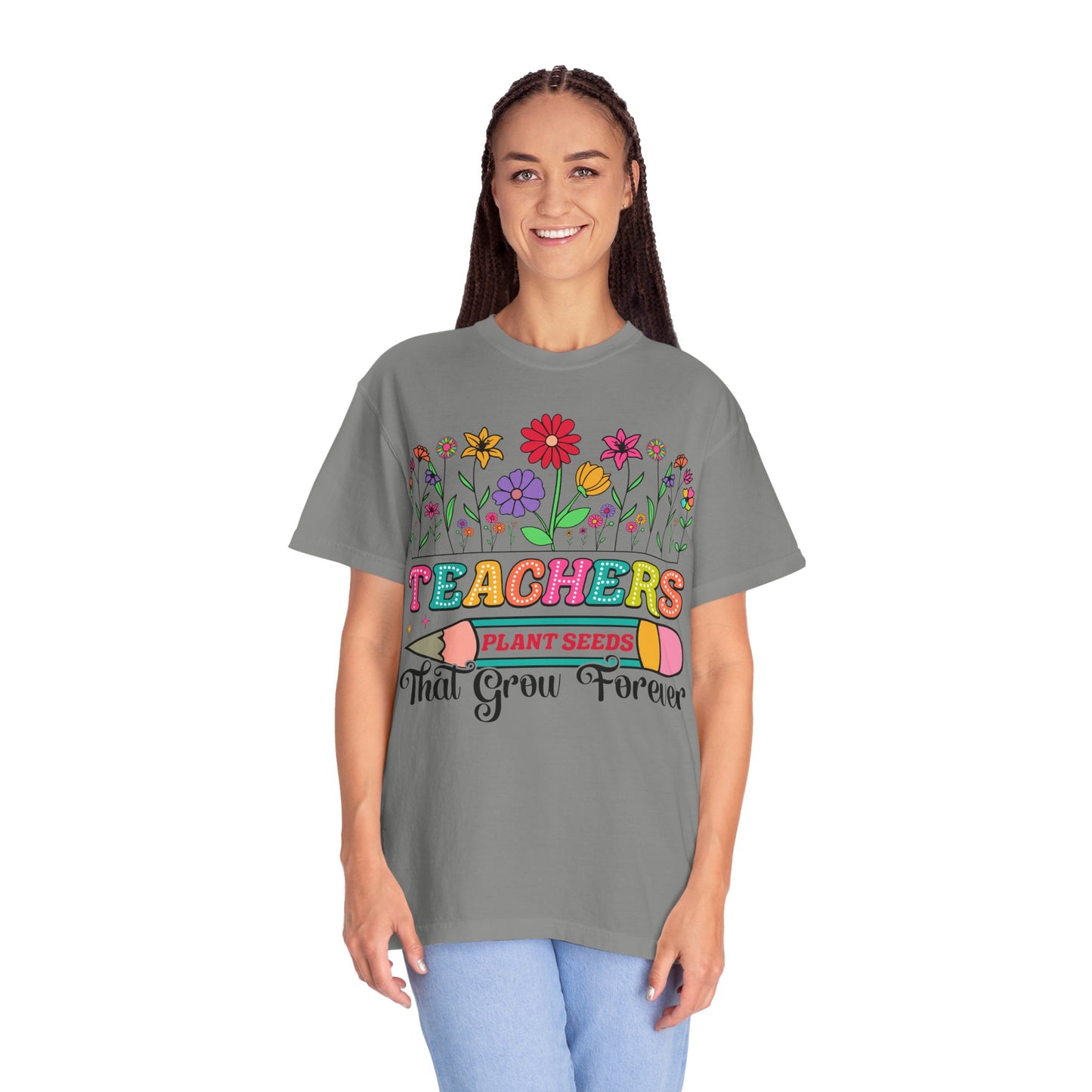 Teacher's Week!! Show your appreciation with This Unisex Garment-Dyed T-shirt in Asst. Colors & Sizes
