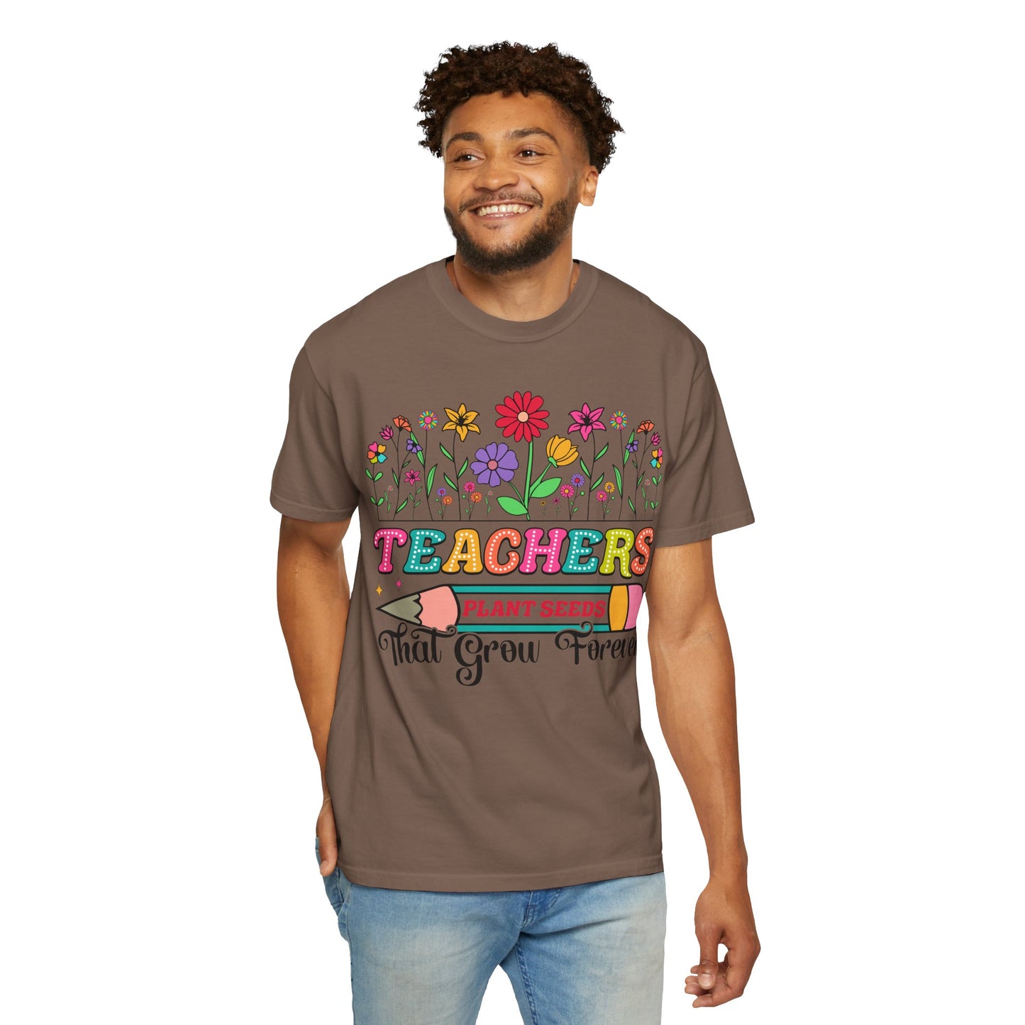 Teacher's Week!! Show your appreciation with This Unisex Garment-Dyed T-shirt in Asst. Colors & Sizes