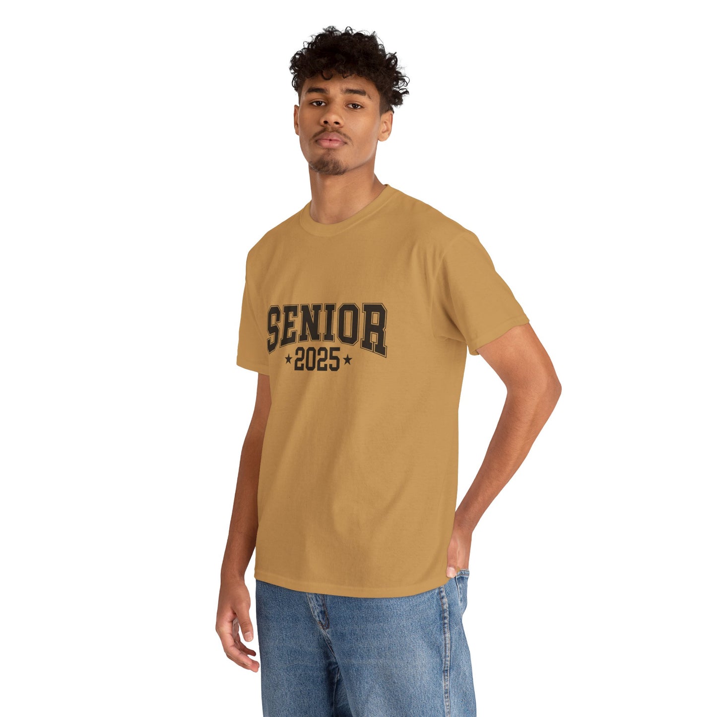 Gildan "2025 Senior" Unisex Heavy Cotton Tee - Celebrate Graduation in Style Asst. COlors & Sizes