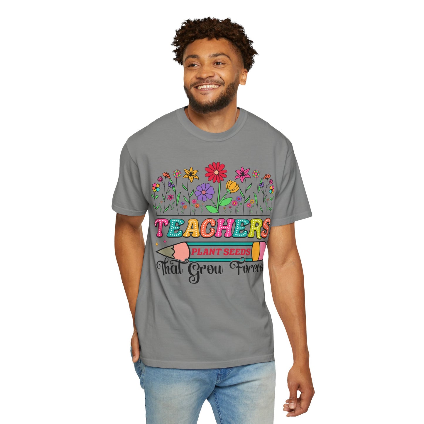 Teacher's Week!! Show your appreciation with This Unisex Garment-Dyed T-shirt in Asst. Colors & Sizes