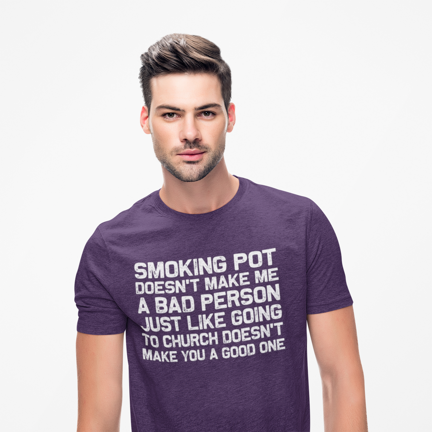 Smoking Pot Doesn’t Make Me A Bad Person T‑Shirt