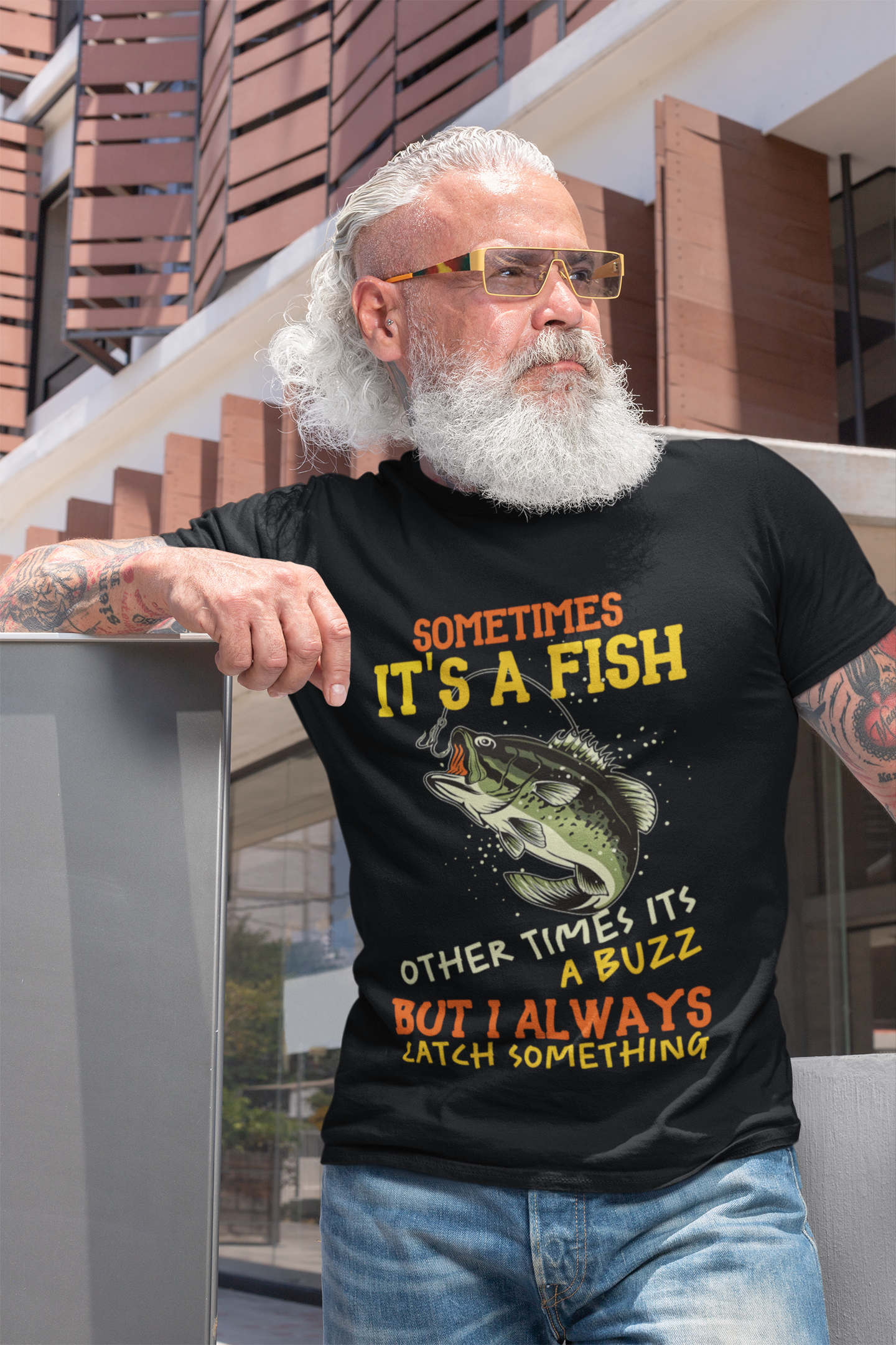 Sometimes It’s a Fish, Sometimes It’s a Buzz – Funny Fishing T-Shirt for Anglers