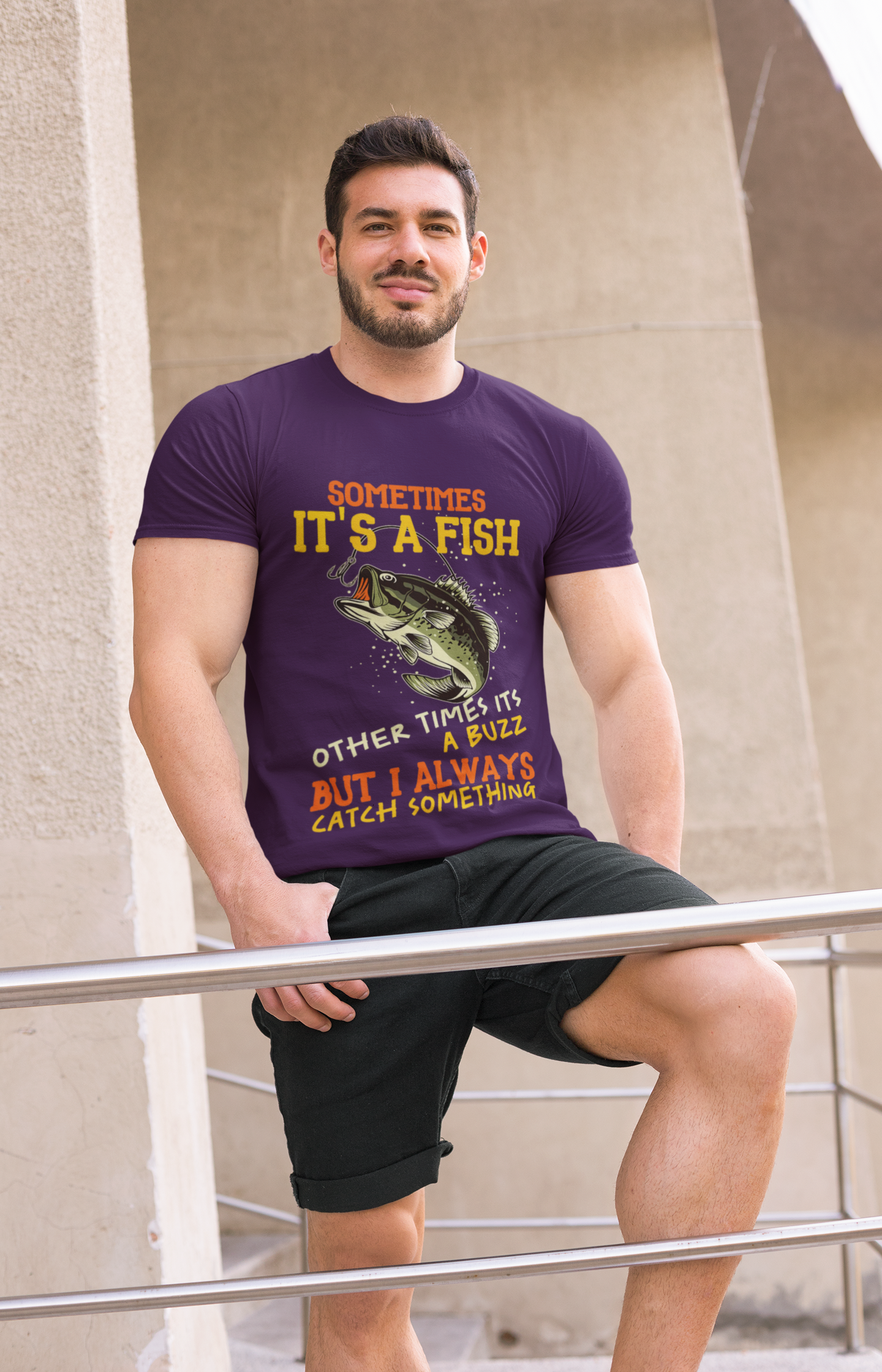 Sometimes It’s a Fish, Sometimes It’s a Buzz – Funny Fishing T-Shirt for Anglers