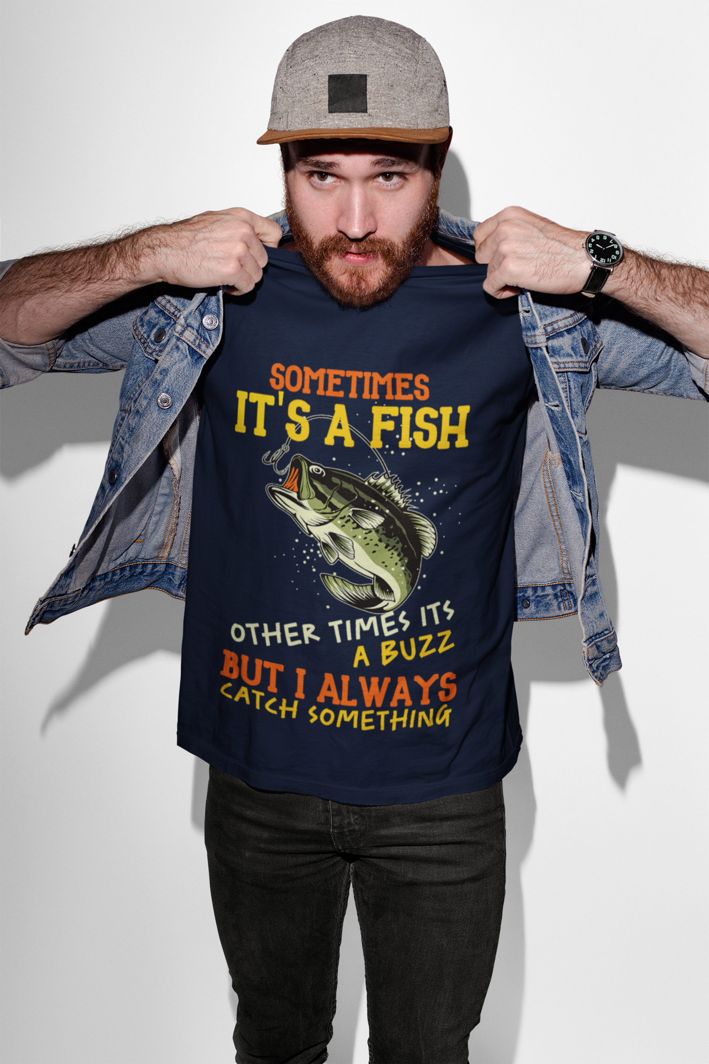 Sometimes It’s a Fish, Sometimes It’s a Buzz – Funny Fishing T-Shirt for Anglers