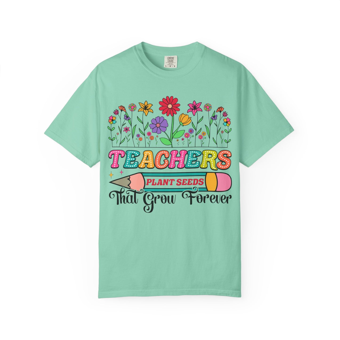 Teacher's Week!! Show your appreciation with This Unisex Garment-Dyed T-shirt in Asst. Colors & Sizes