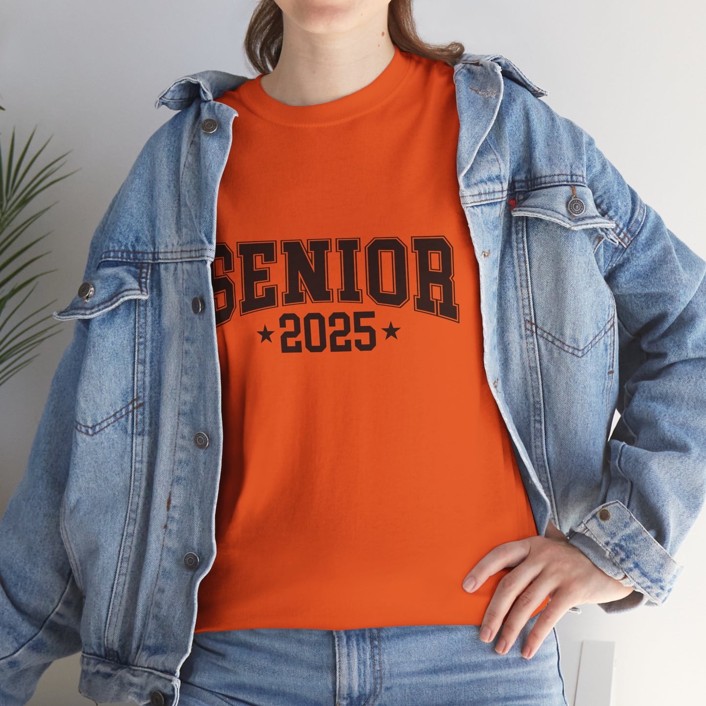 Gildan "2025 Senior" Unisex Heavy Cotton Tee - Celebrate Graduation in Style Asst. COlors & Sizes