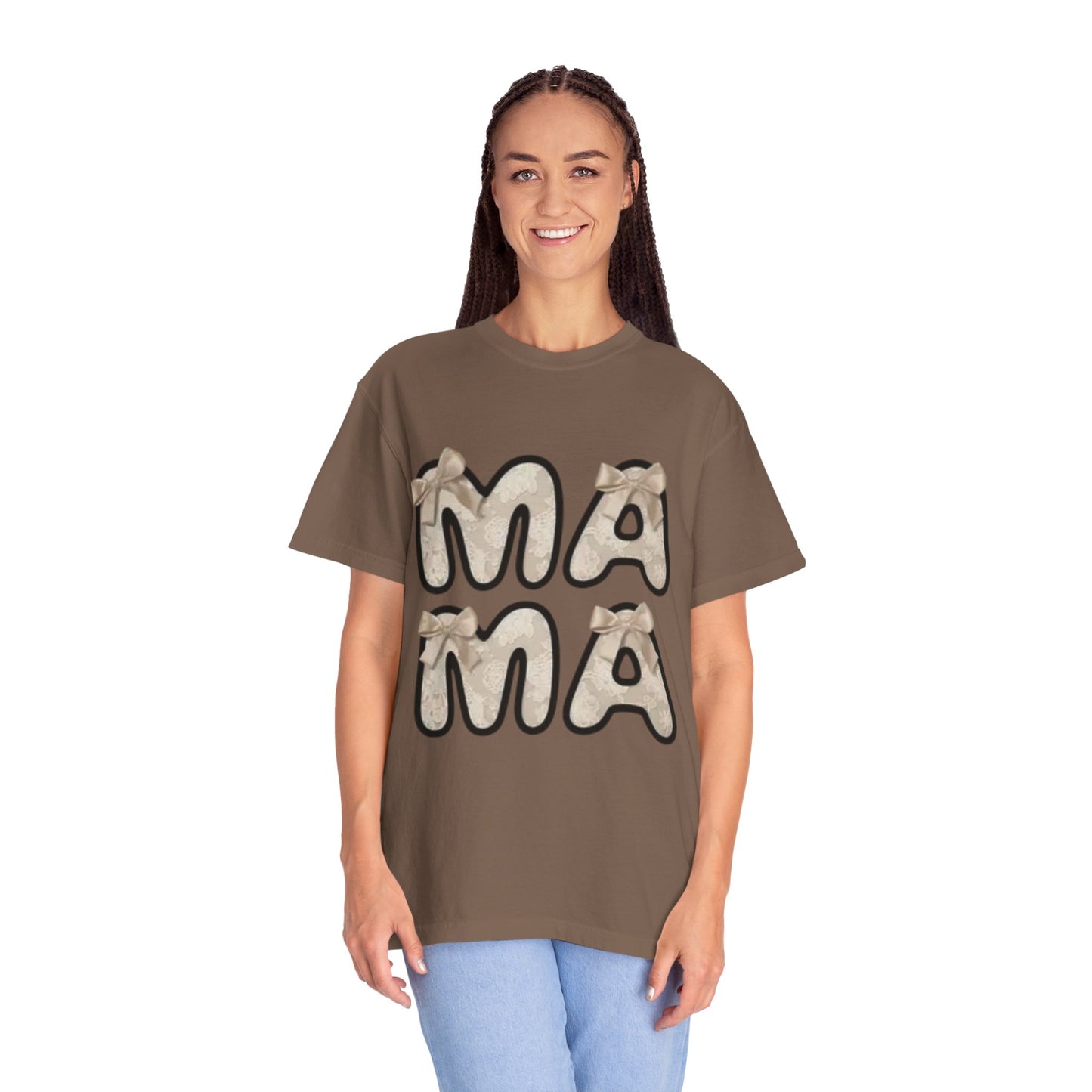 Comfort Colors 'Mama' Love Garment-Dyed Unisex T-Shirt - Perfect for Mother's Day Gift Asst. Colors & Sizes