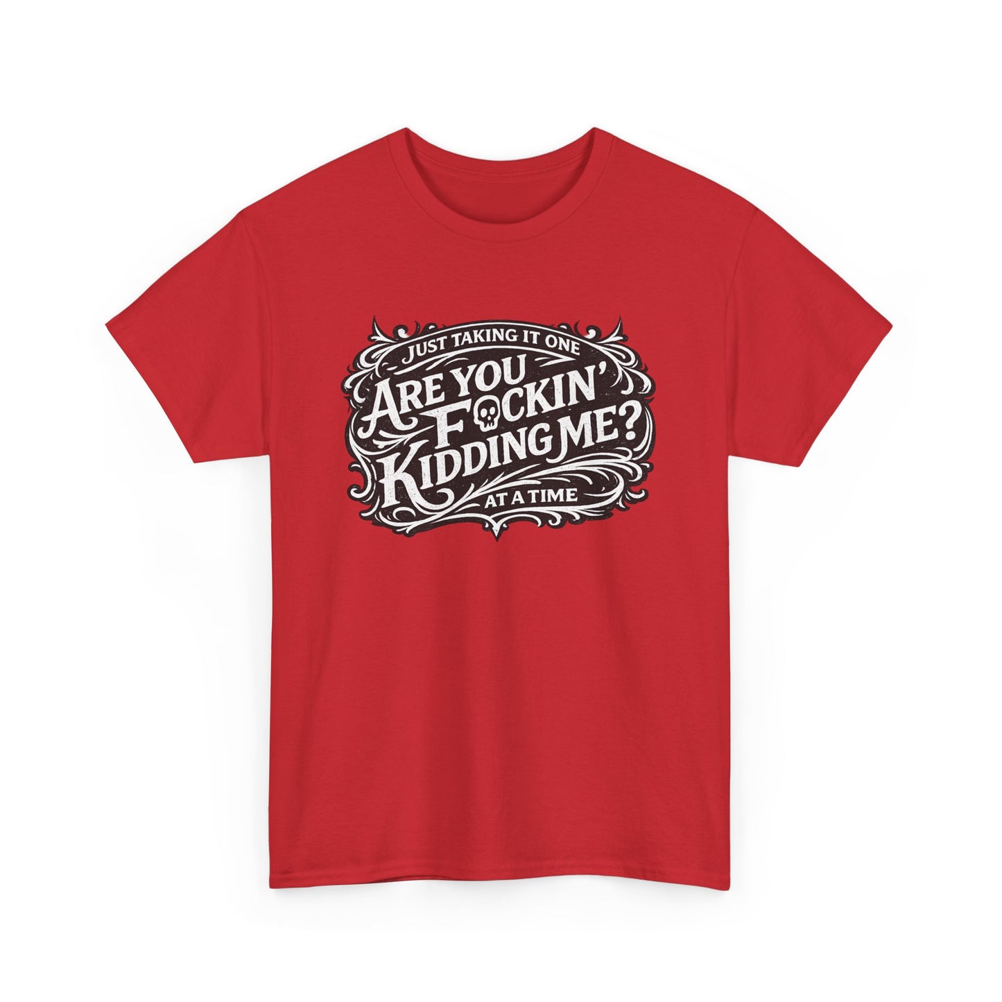 Just Taking It One “Are You F*ing Kidding Me” at a Time – Funny Sarcastic T-Shirt**