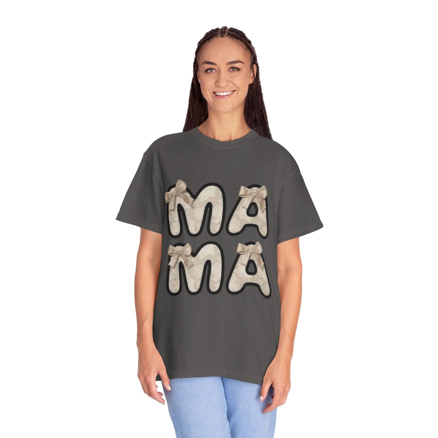 Comfort Colors 'Mama' Love Garment-Dyed Unisex T-Shirt - Perfect for Mother's Day Gift Asst. Colors & Sizes