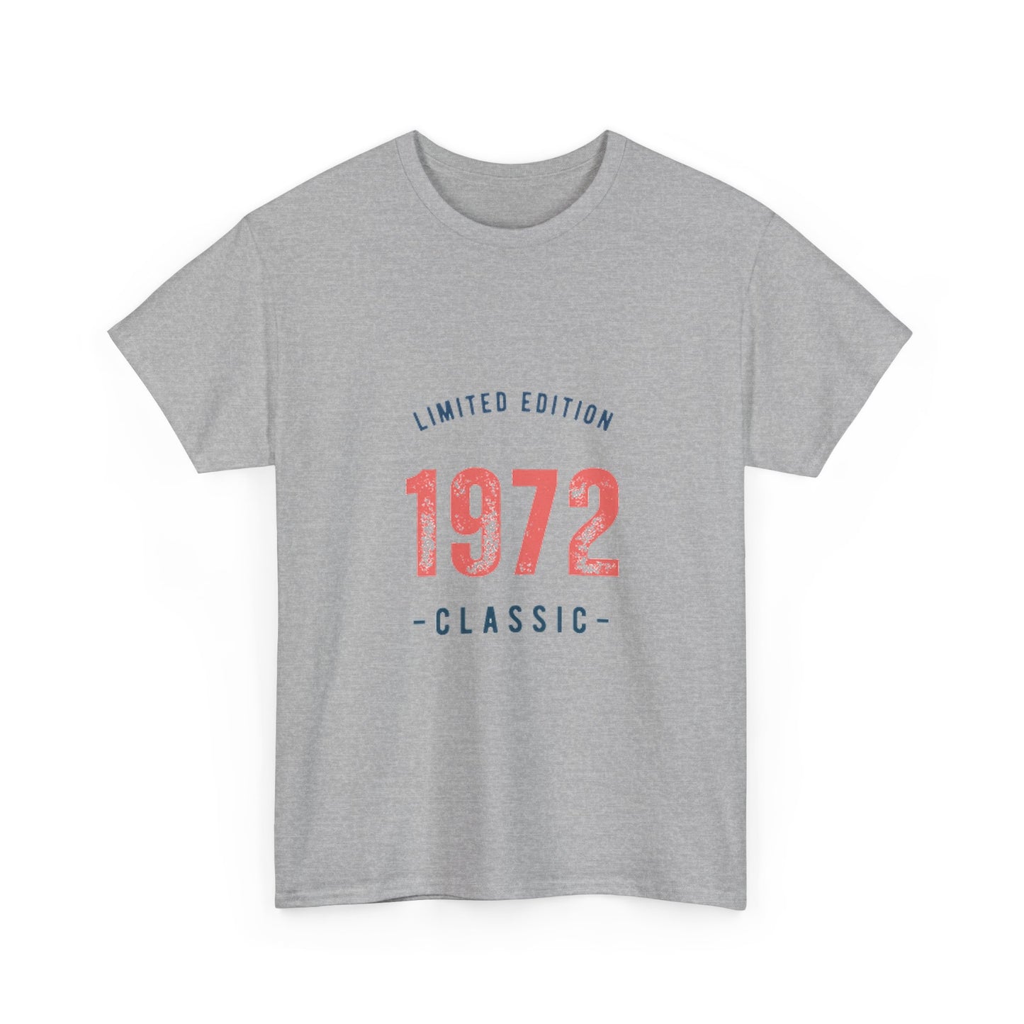Vintage 1972 Classic T-Shirt | Limited Edition 1972 Birthday Shirt | Retro Tee
