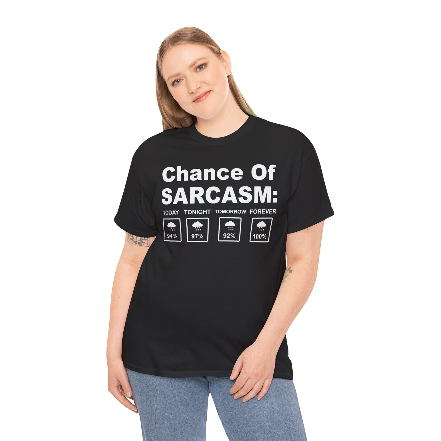 Funny Sarcasm Unisex Heavy Cotton Tee