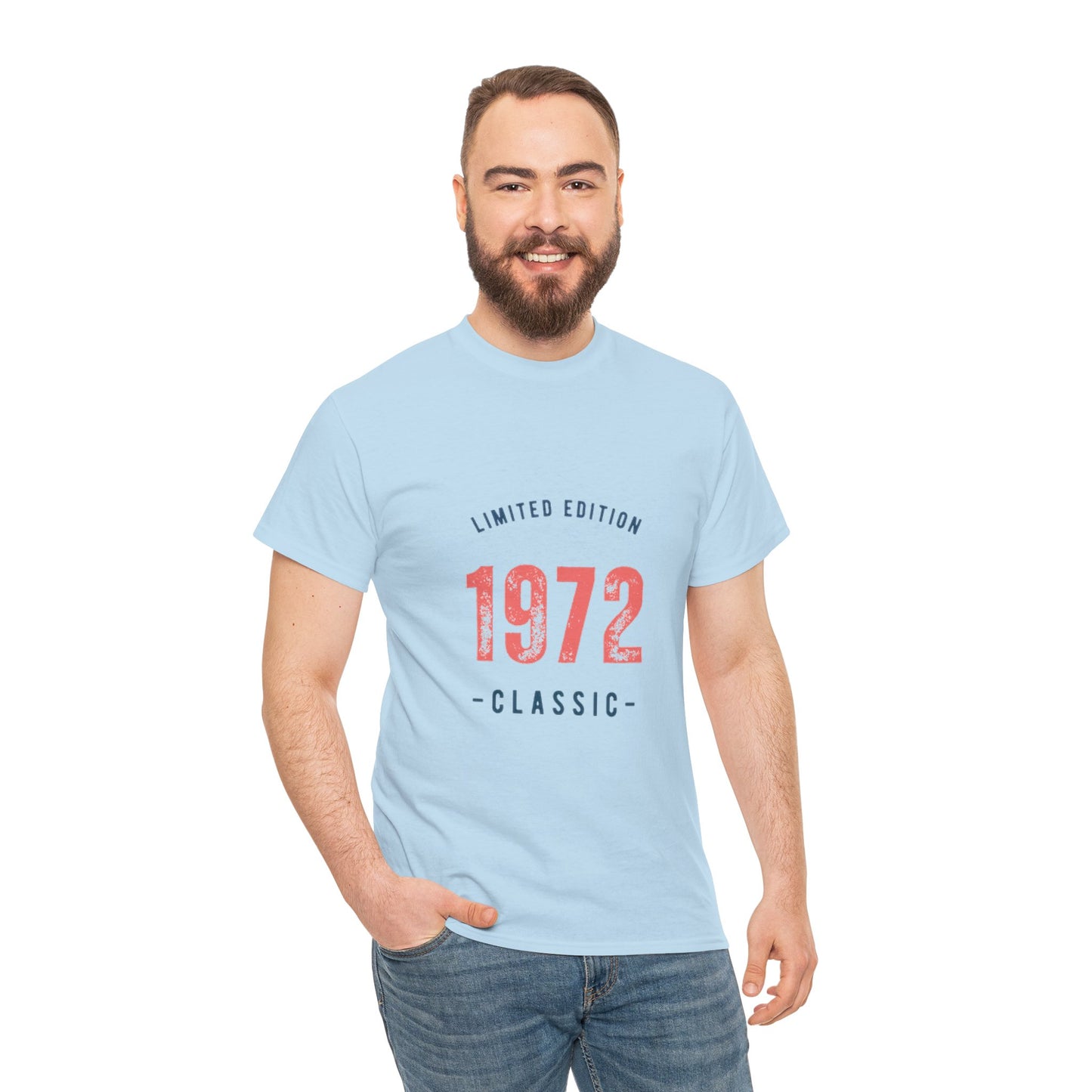 Vintage 1972 Classic T-Shirt | Limited Edition 1972 Birthday Shirt | Retro Tee