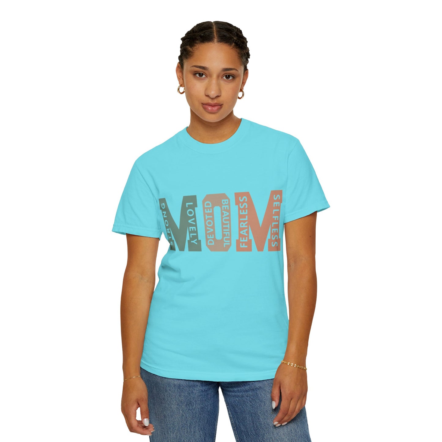 Comfort Colors Mother's Day Garment-Dyed T-shirt for The Mom Who Handles Everything Asst. Colors and Sizes Comfort Colors 1717