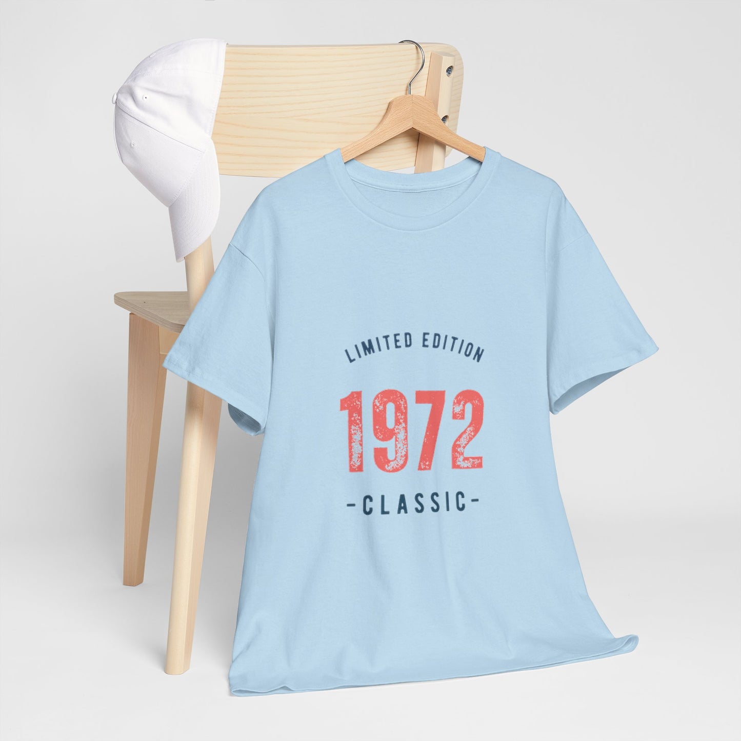 Vintage 1972 Classic T-Shirt | Limited Edition 1972 Birthday Shirt | Retro Tee