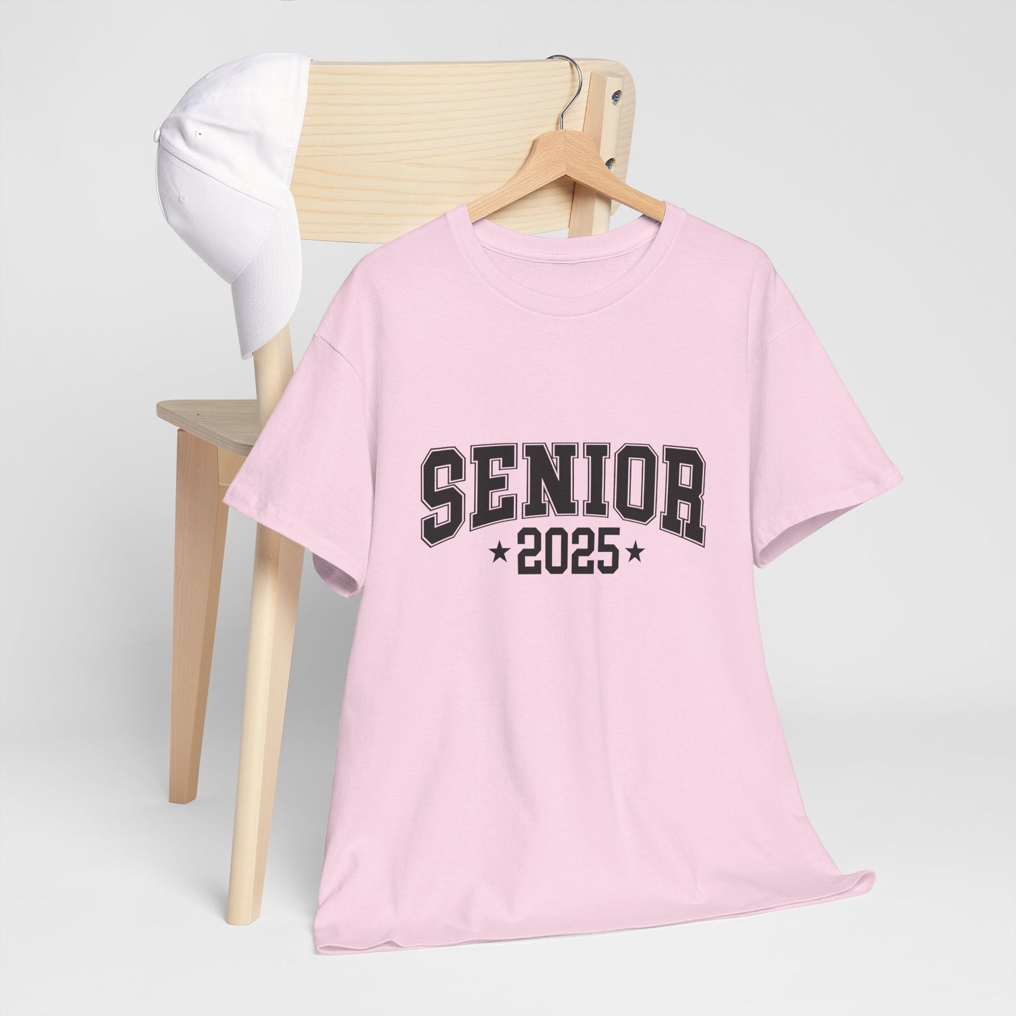 Gildan "2025 Senior" Unisex Heavy Cotton Tee - Celebrate Graduation in Style Asst. COlors & Sizes
