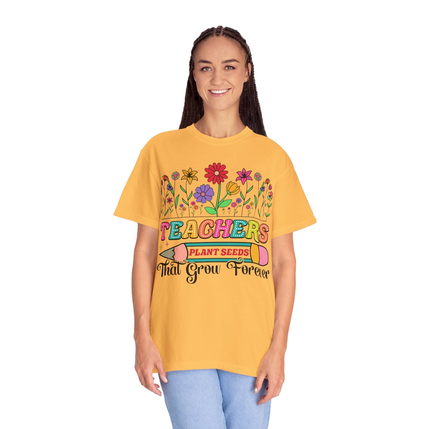 Teacher's Week!! Show your appreciation with This Unisex Garment-Dyed T-shirt in Asst. Colors & Sizes