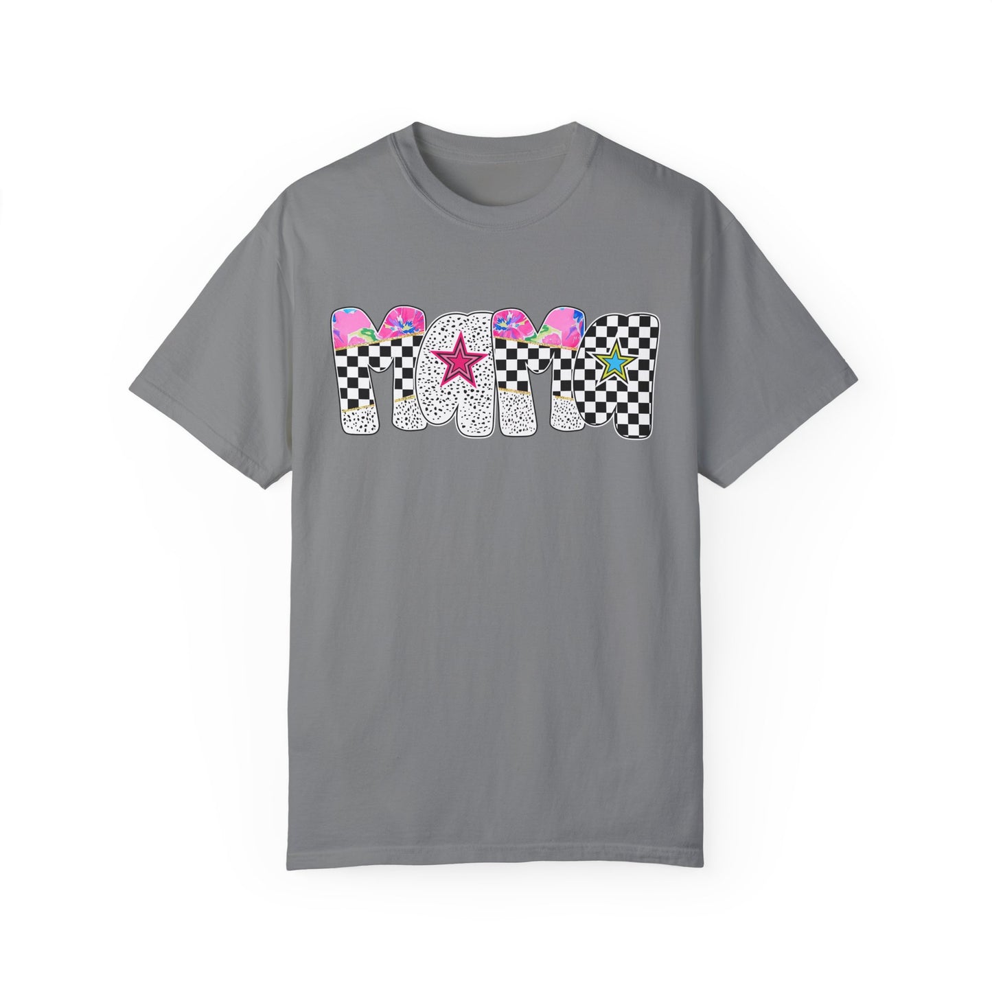 Comfort Colors Retro Vibe Mother's Day T-Shirt with Star Design Asst. Colors & Sizes