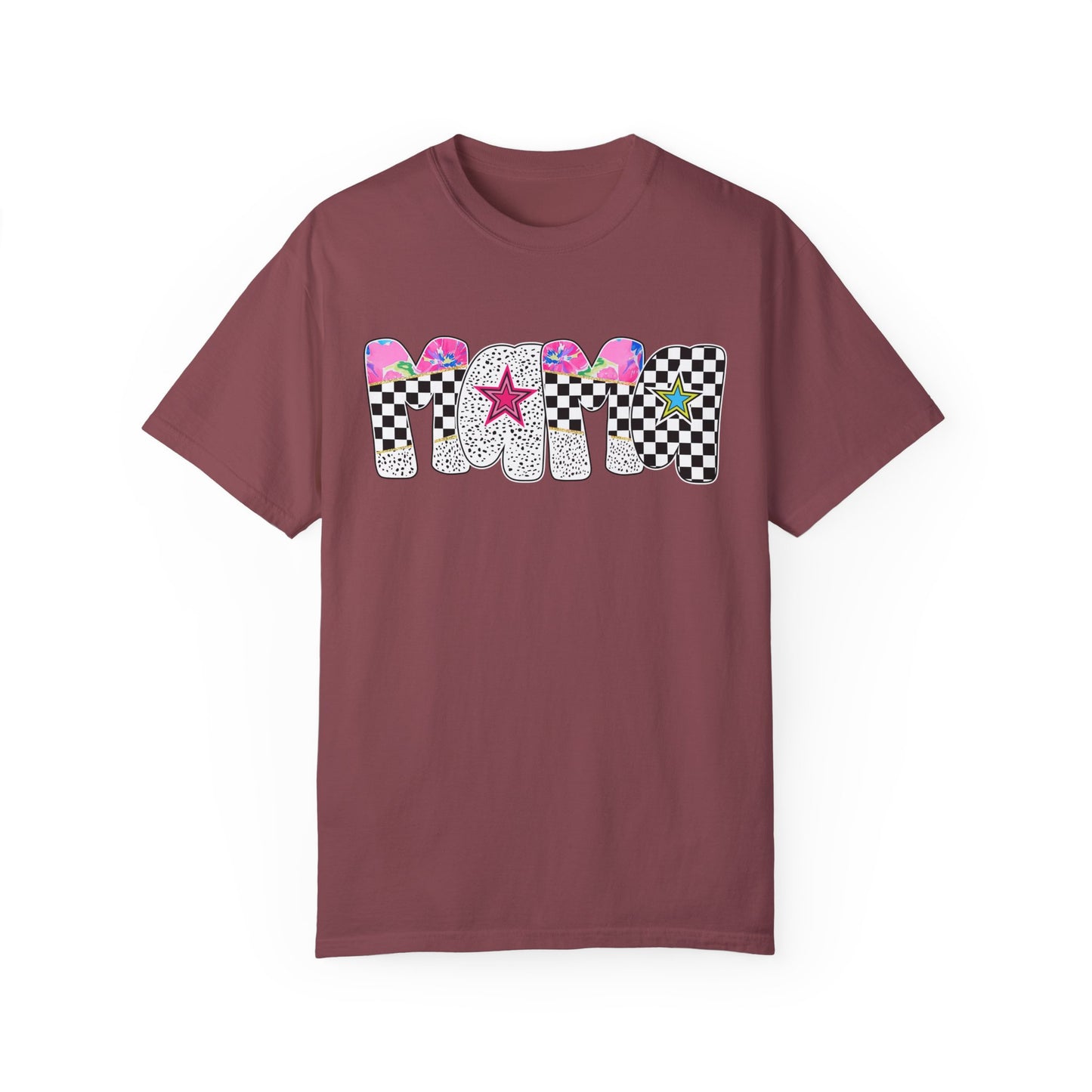 Comfort Colors Retro Vibe Mother's Day T-Shirt with Star Design Asst. Colors & Sizes