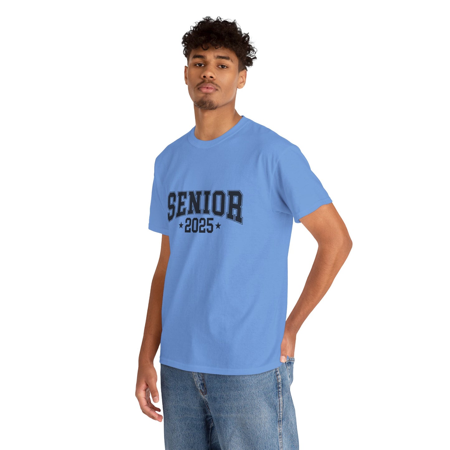 Gildan "2025 Senior" Unisex Heavy Cotton Tee - Celebrate Graduation in Style Asst. COlors & Sizes