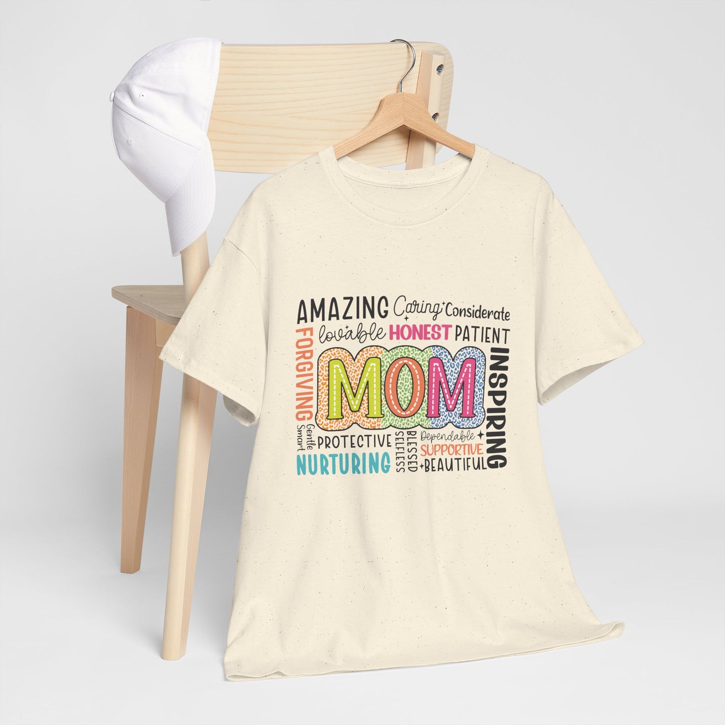 Gildan 5000 Inspirational Mom Unisex Heavy Cotton Tee Great Gift For Mother's Day AStt. Colors & Sizes