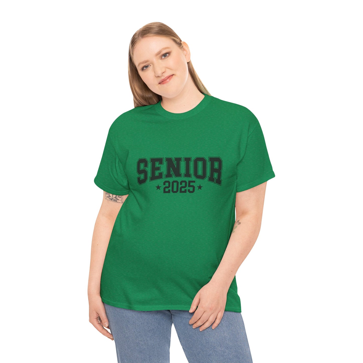 Gildan "2025 Senior" Unisex Heavy Cotton Tee - Celebrate Graduation in Style Asst. COlors & Sizes
