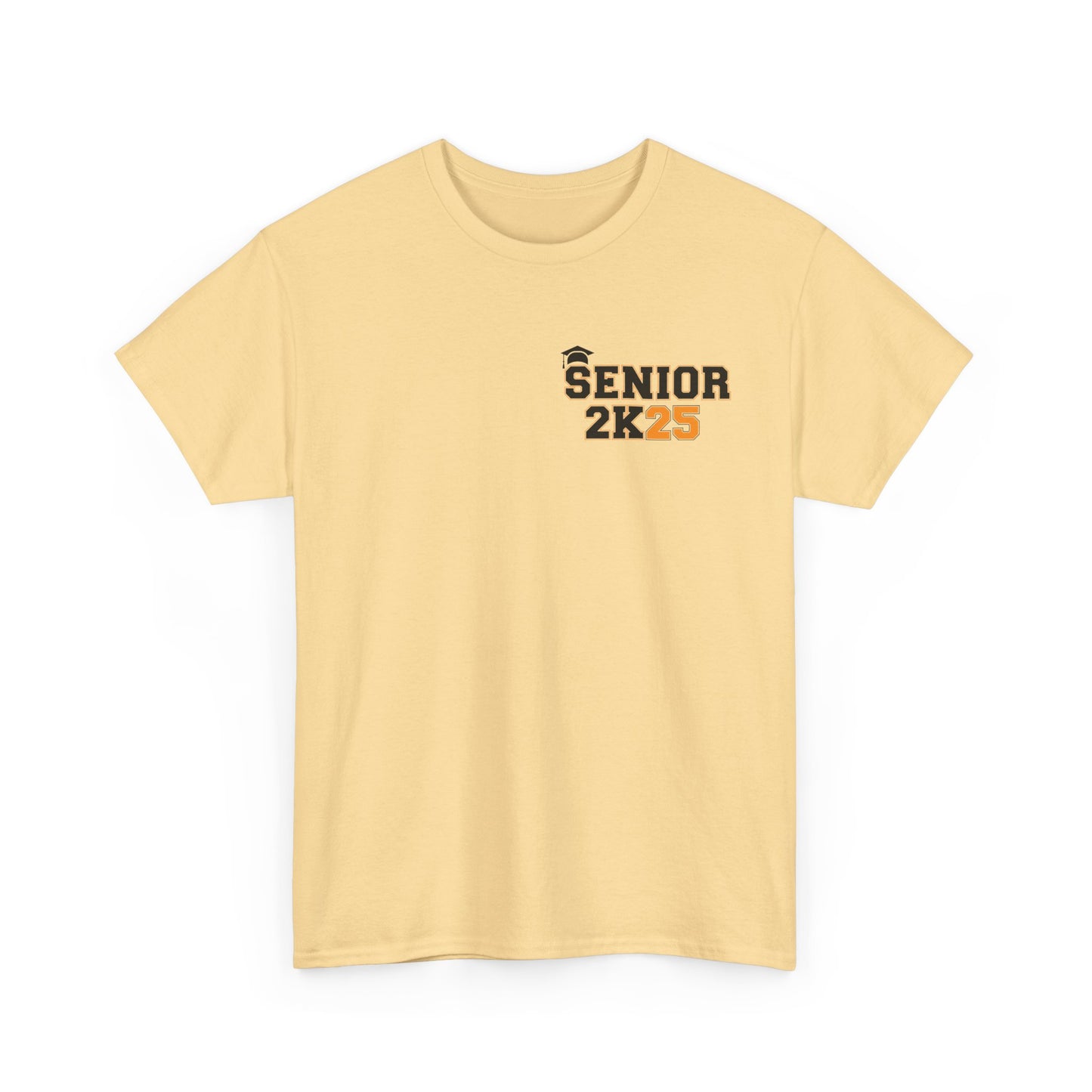 Gildan 5000 Unisex Graduate Tee - Class of 2025 Senior Shirt Great Gift Asst. Colors & Sizes