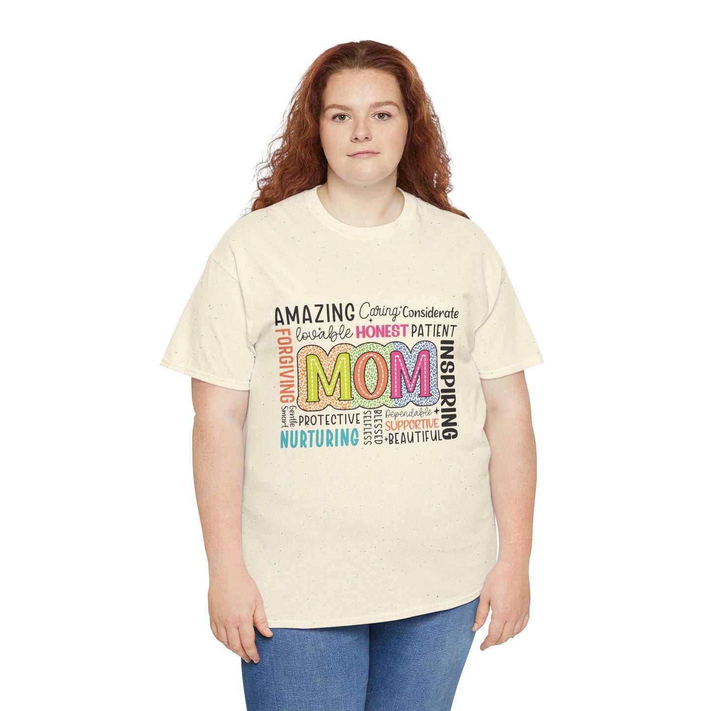 Gildan 5000 Inspirational Mom Unisex Heavy Cotton Tee Great Gift For Mother's Day AStt. Colors & Sizes