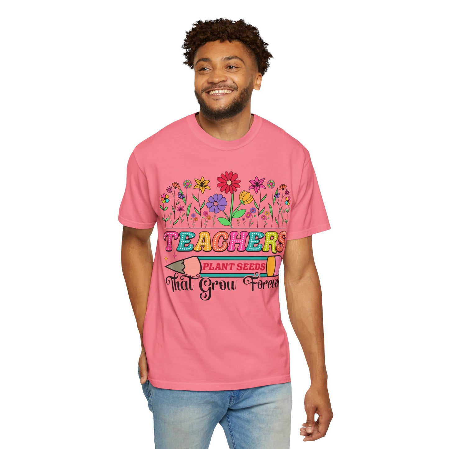 Teacher's Week!! Show your appreciation with This Unisex Garment-Dyed T-shirt in Asst. Colors & Sizes