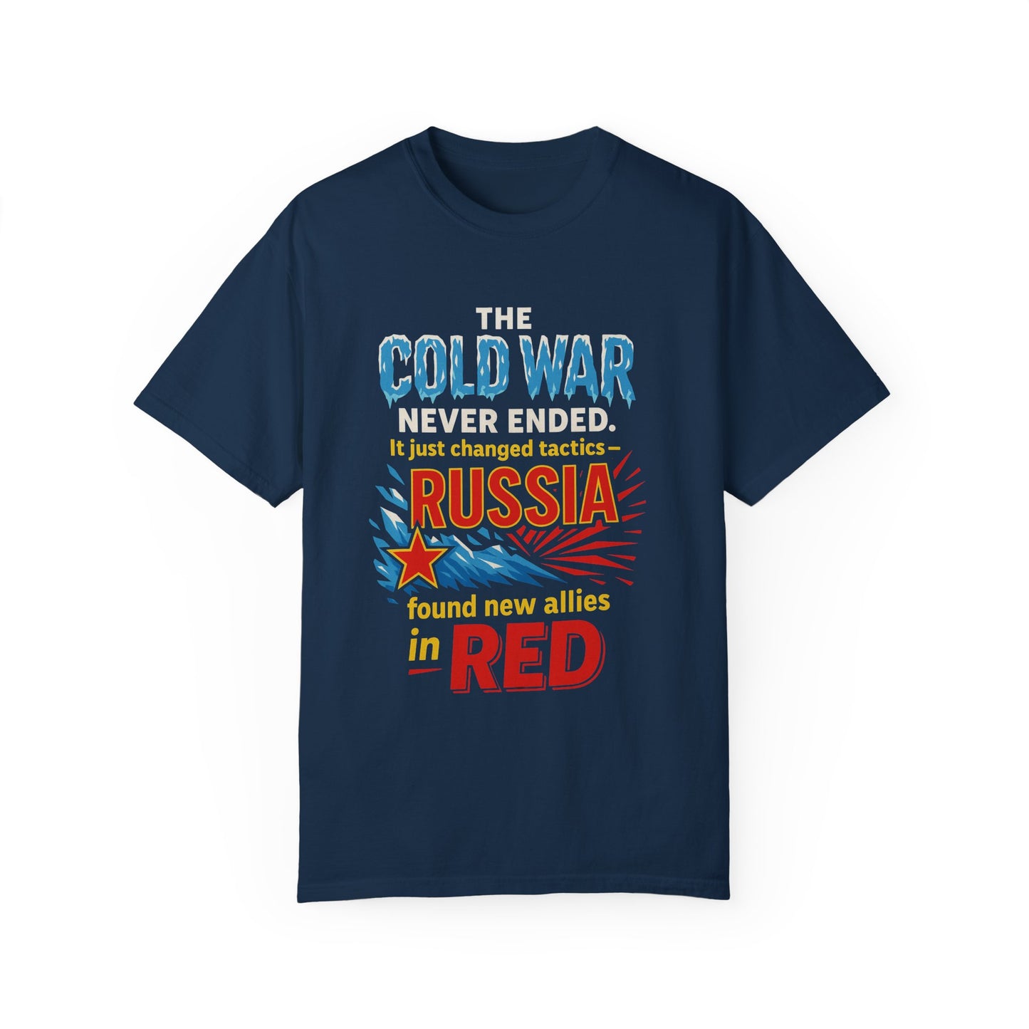 Cold War Allies Unisex T-Shirt – Retro Graphic Tee