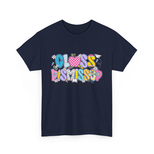 Gildan Garment-Dyed Summer Vibes Unisex Heavy Cotton Tee - "Class Dismissed!" Asst. Colors & Sizes