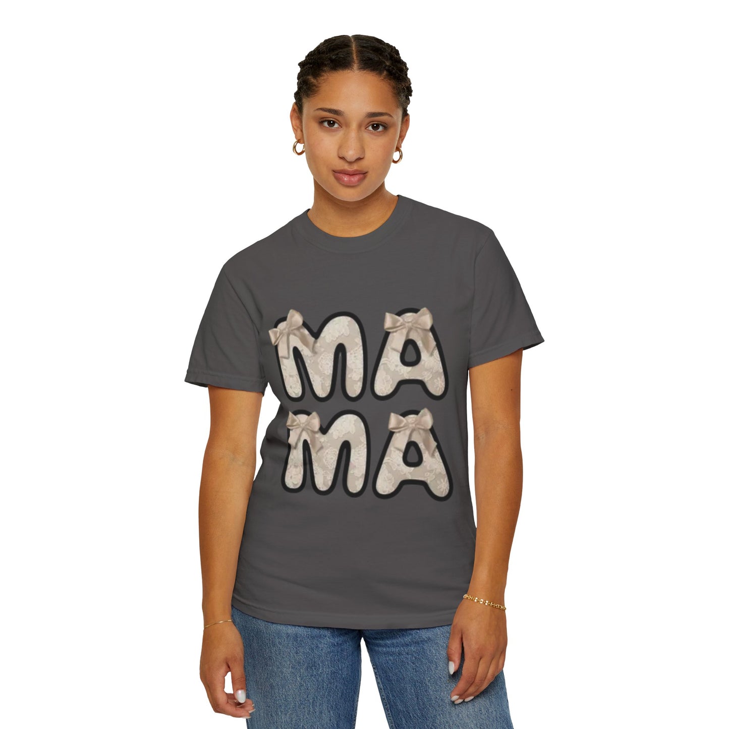 Comfort Colors 'Mama' Love Garment-Dyed Unisex T-Shirt - Perfect for Mother's Day Gift Asst. Colors & Sizes