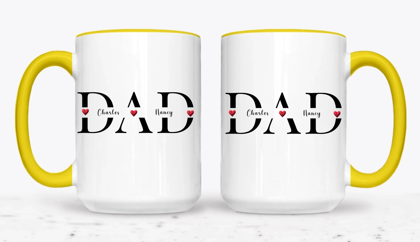 15oz  Yellow 2-Mug SM