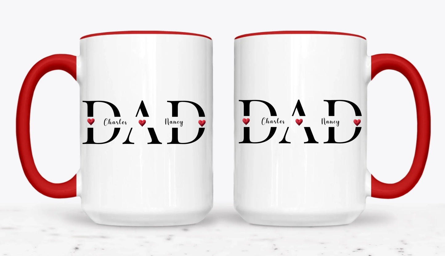 15oz  RED 2-Mug SM