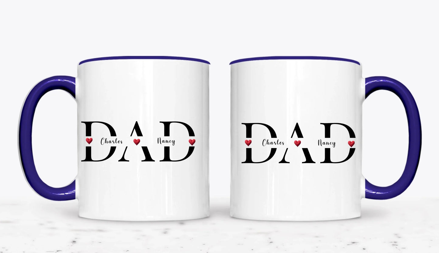 11oz  Dark Blue 2-Mug SM