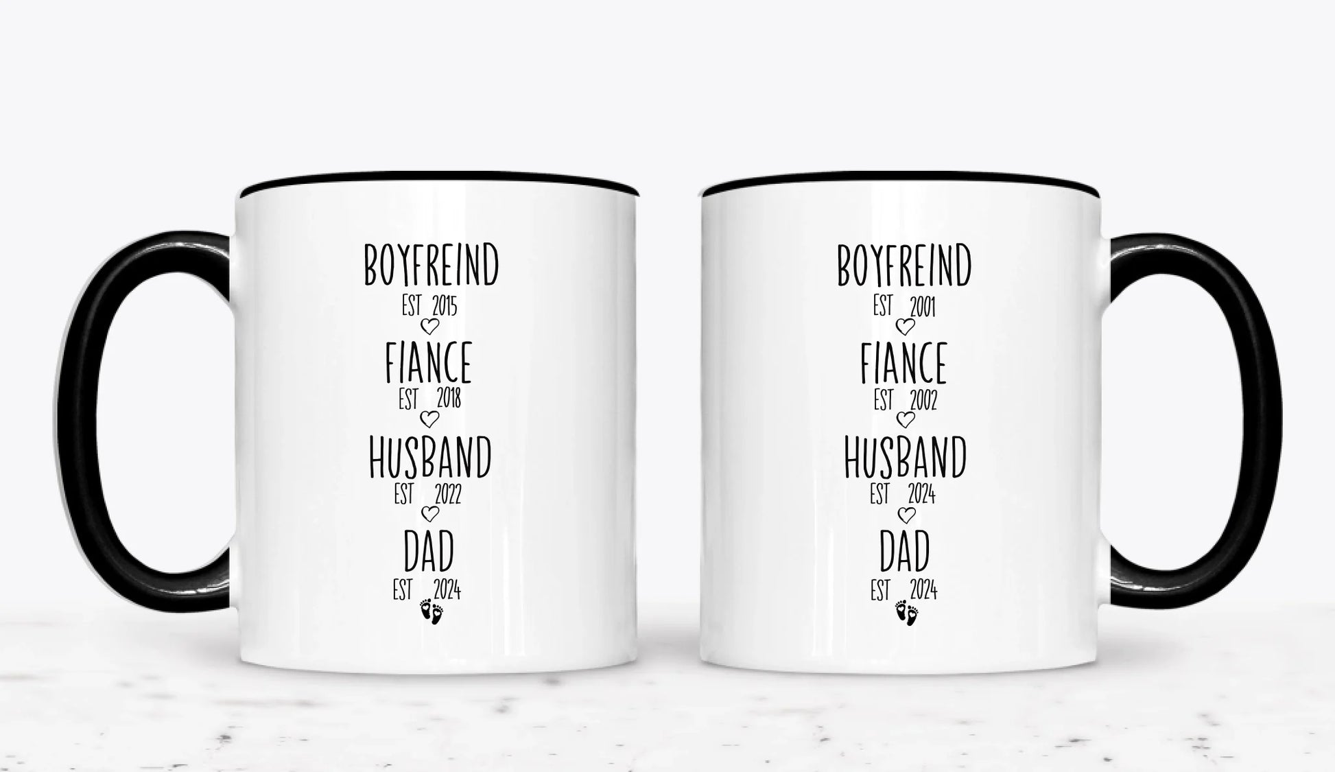 11oz  Black 2-Mug SM