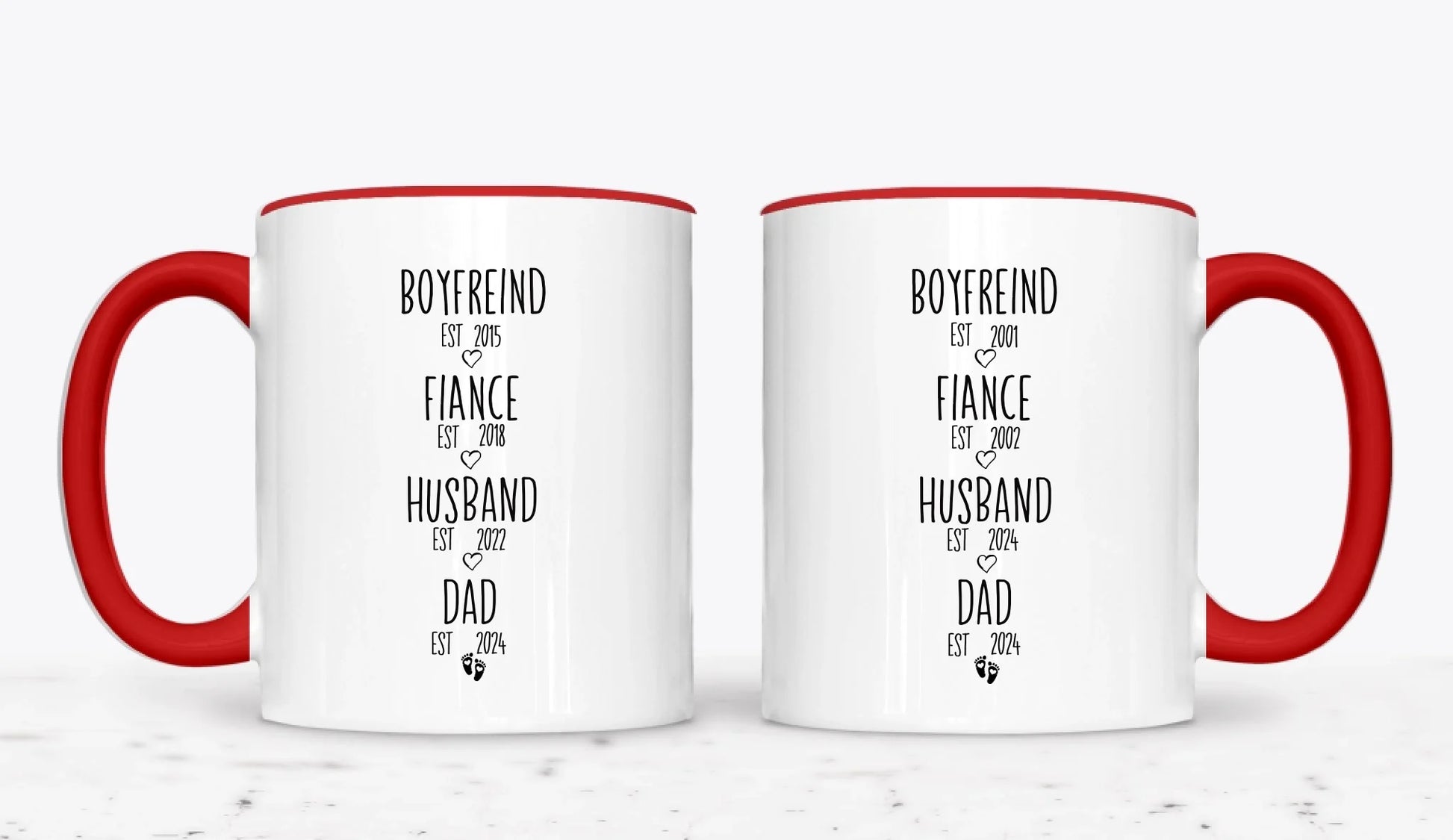 11oz  RED 2-Mug SM