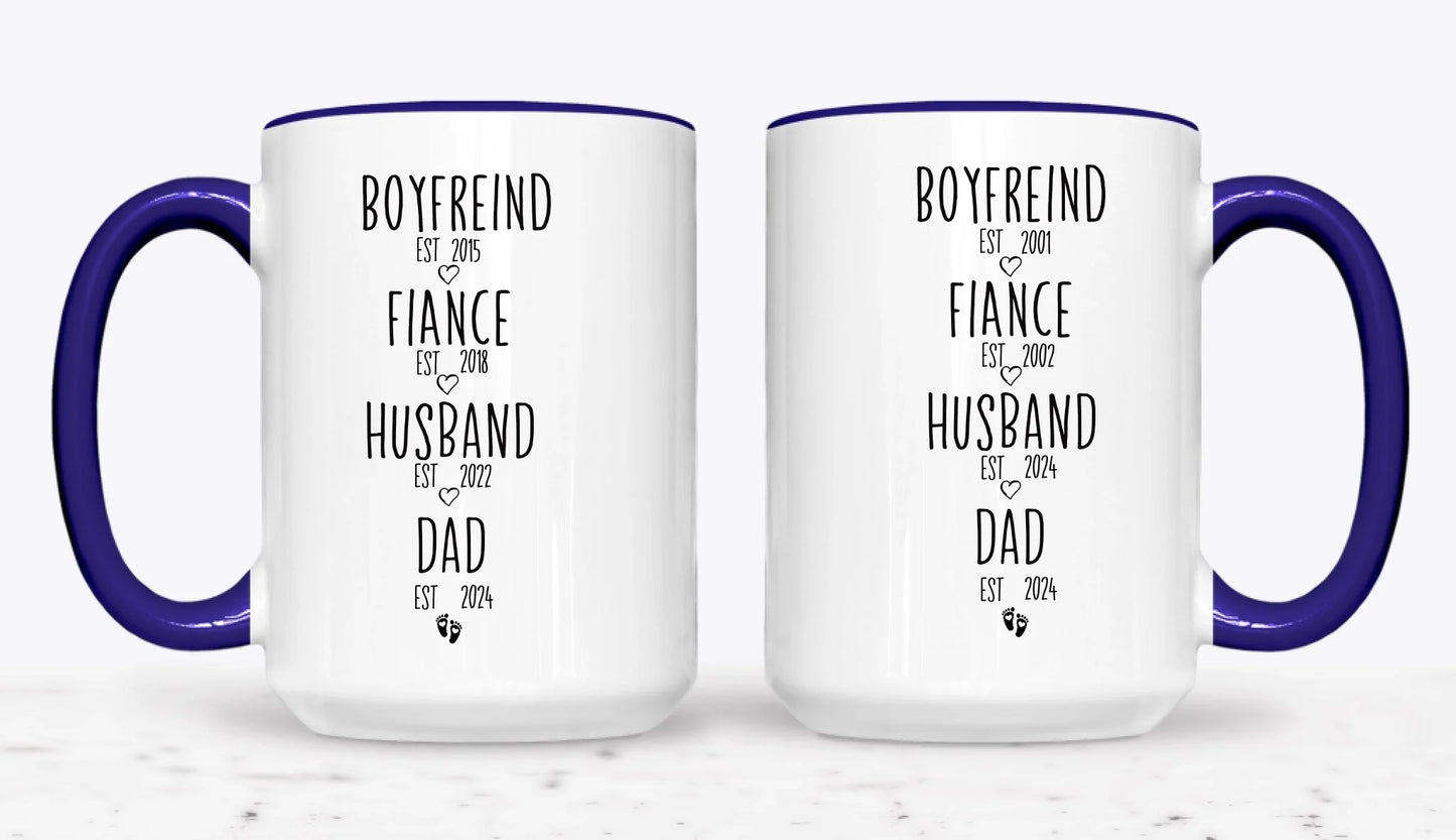 15oz  Dark Blue 2-Mug SM