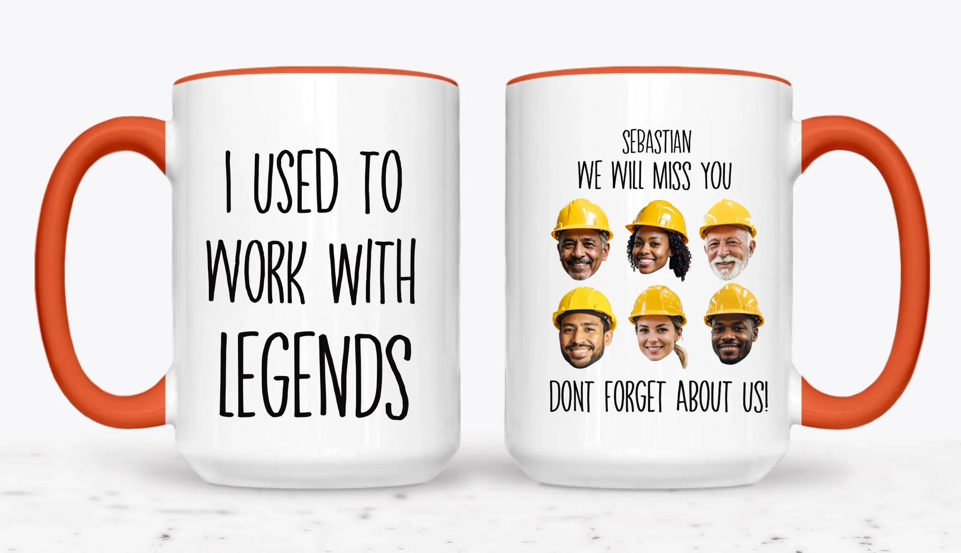 15oz Orange 2-Mug SM