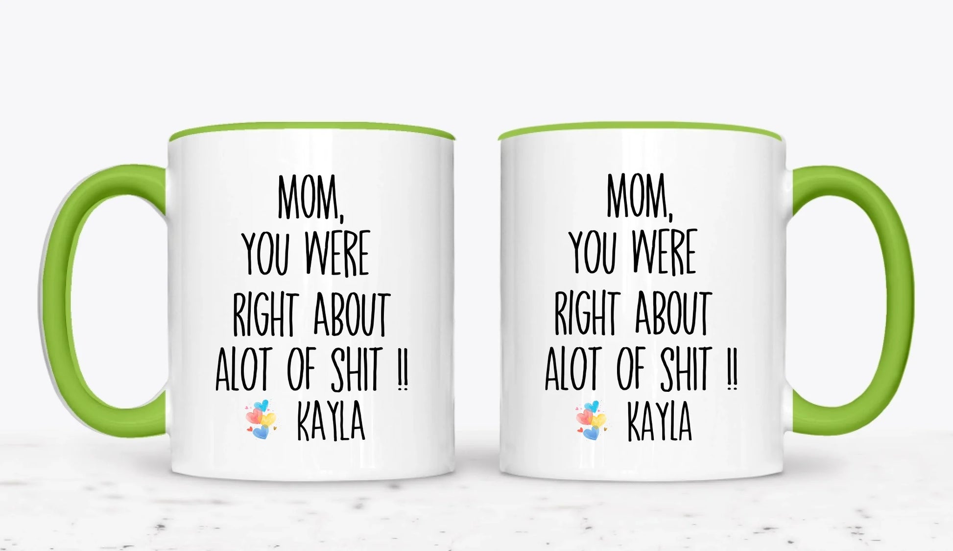 11oz Green 2-Mug