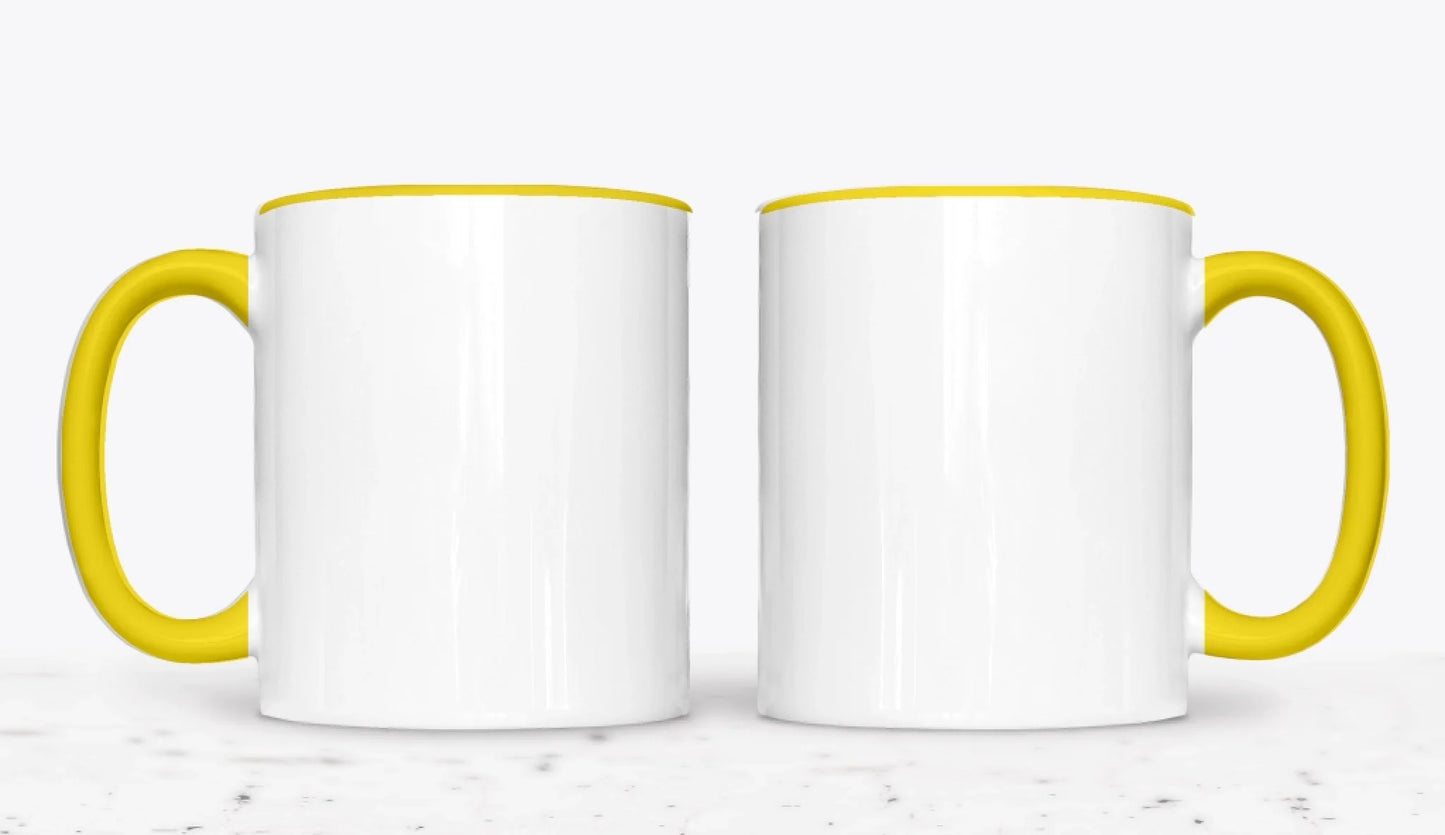 11oz  Yellow 2-Mug SM