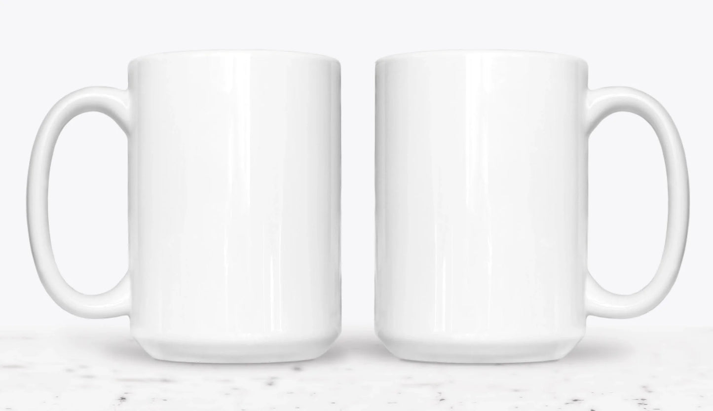 15oz White 2-Mug SM