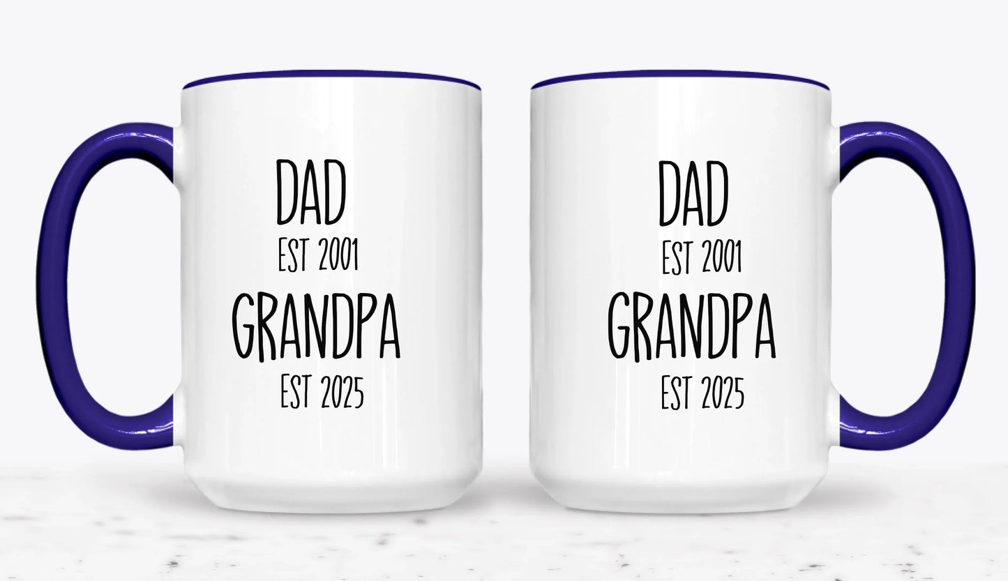 15oz  Dark Blue 2-Mug SM