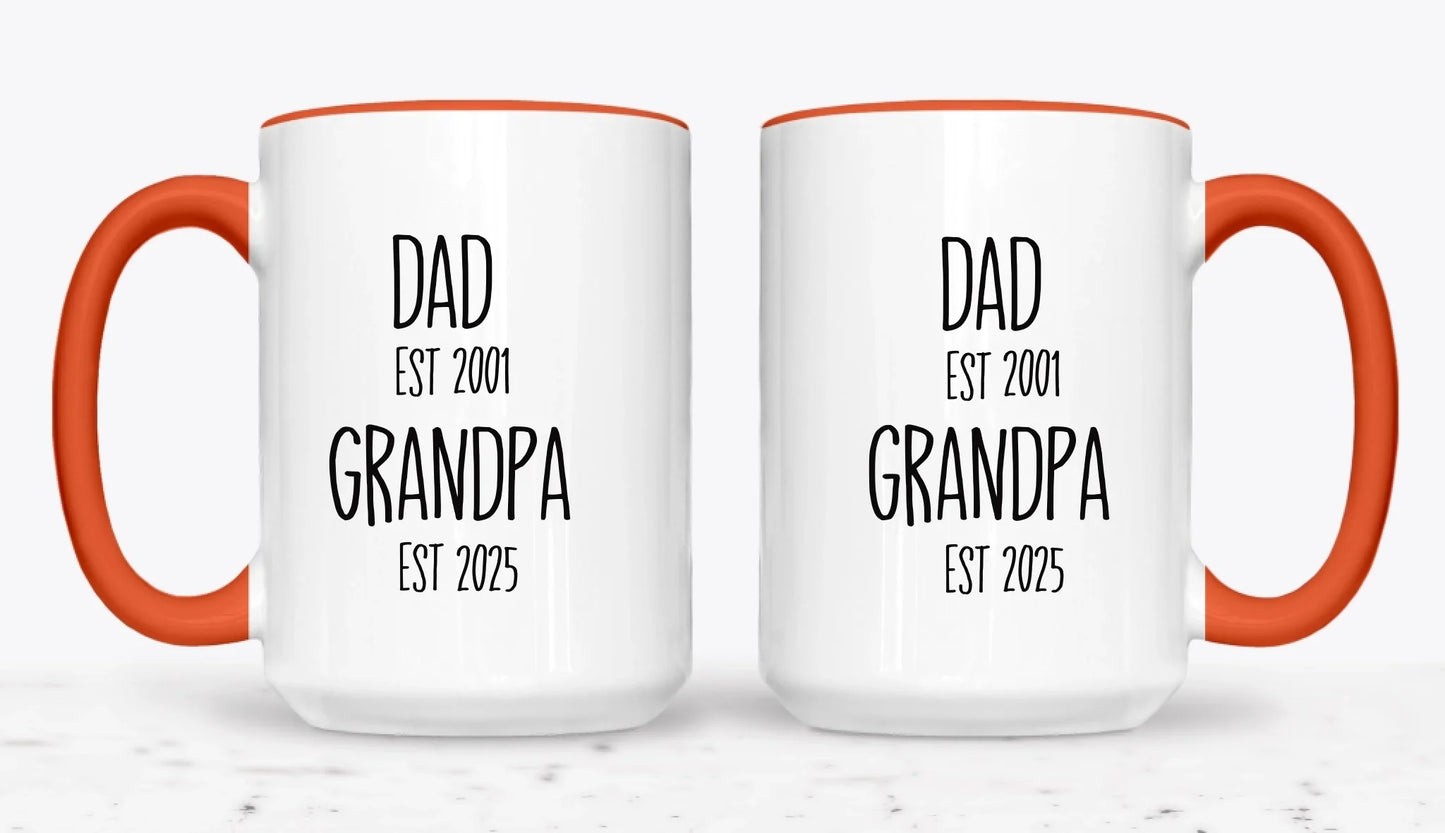 15oz Orange 2-Mug SM